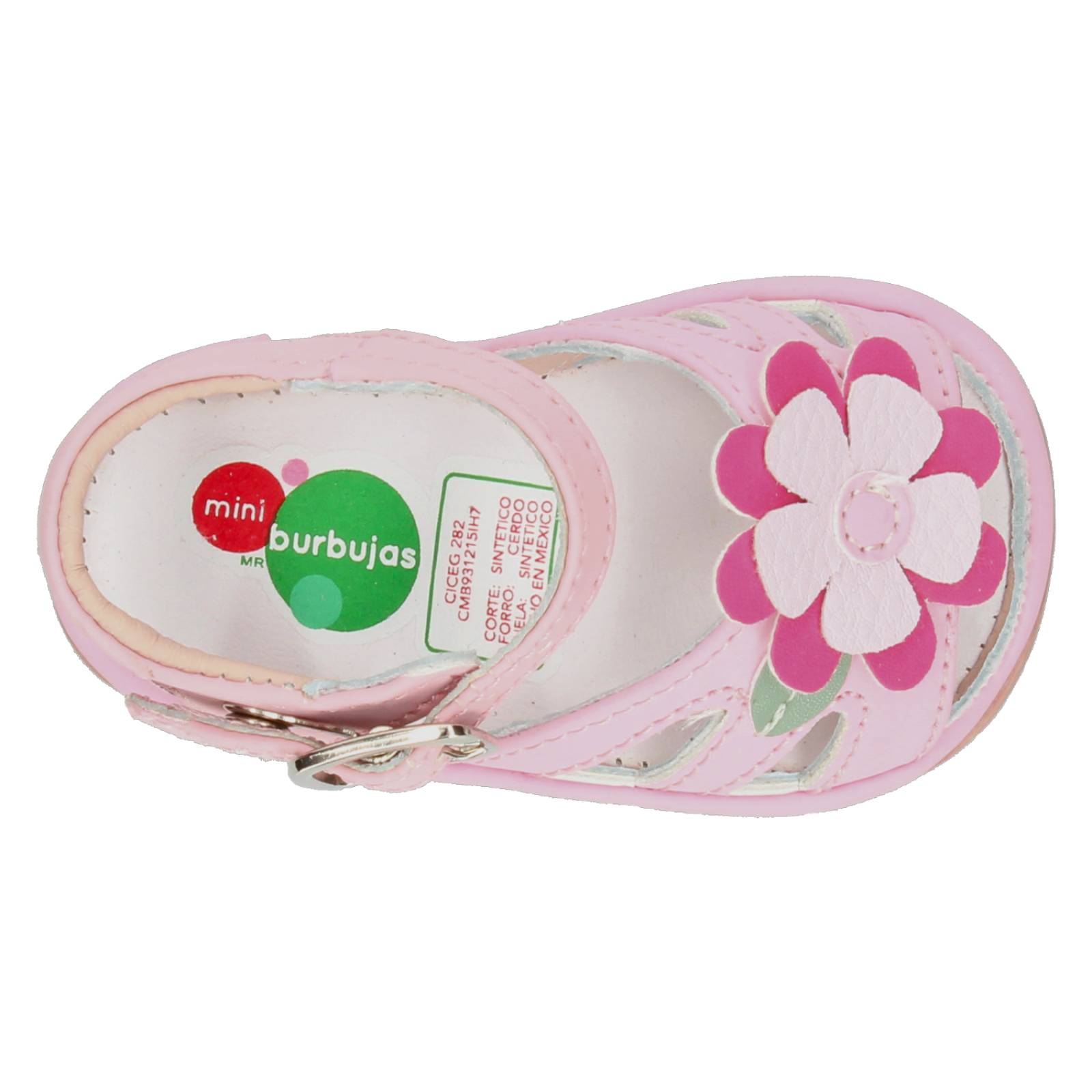 Sandalias Mini burbujas Rosa para Niña [MNB247] 