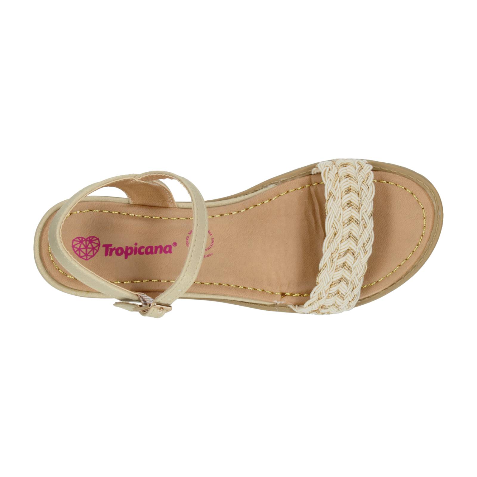 Sandalias Tropicana Beige para Niña [TRO1326] 