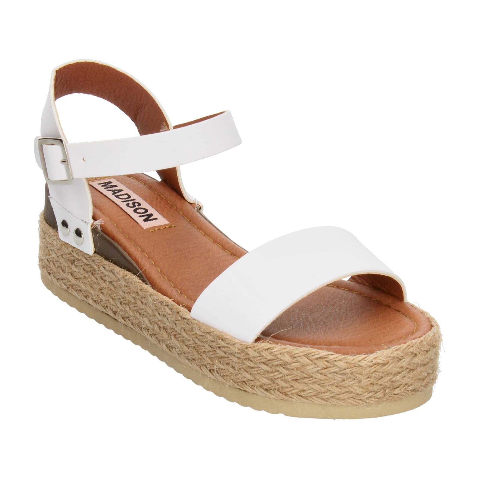 Sandalias Madison Blanco para Mujer [MAD46] 