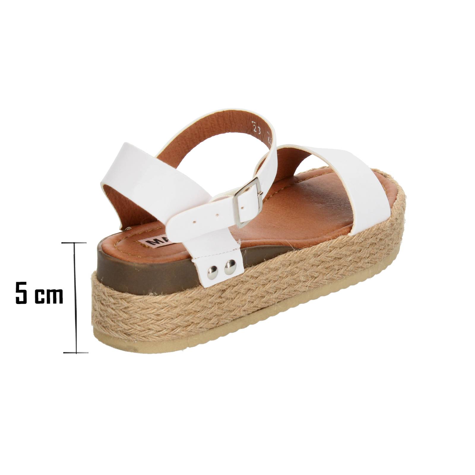 Sandalias Madison Blanco para Mujer [MAD46] 