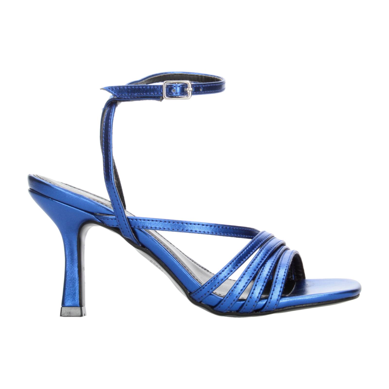 Sandalias de Fiesta Paulina Azul para Mujer [PAU950] 