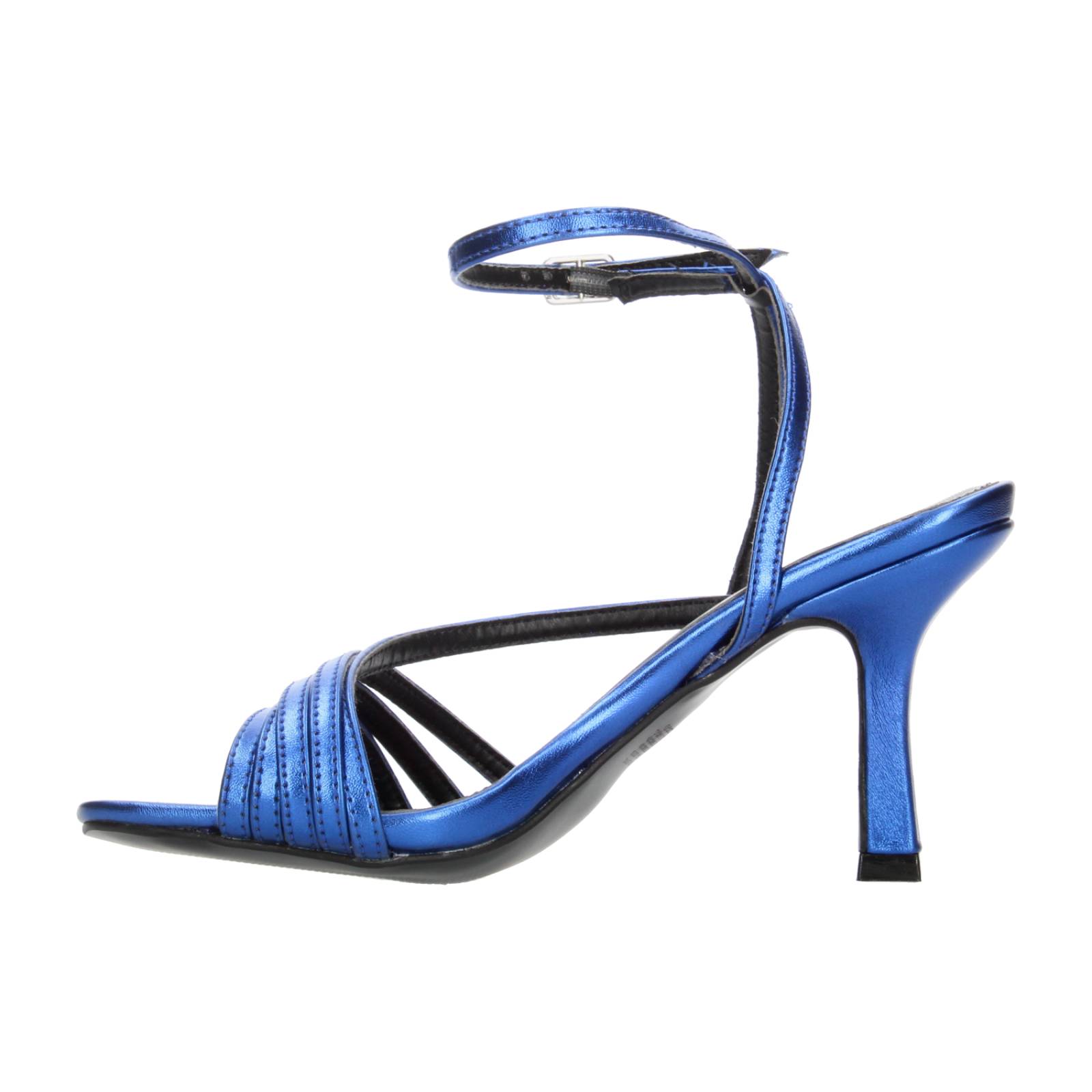 Sandalias de Fiesta Paulina Azul para Mujer [PAU950] 