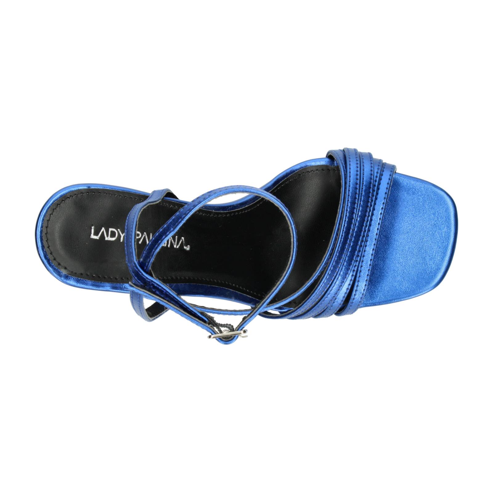 Sandalias de Fiesta Paulina Azul para Mujer [PAU950] 