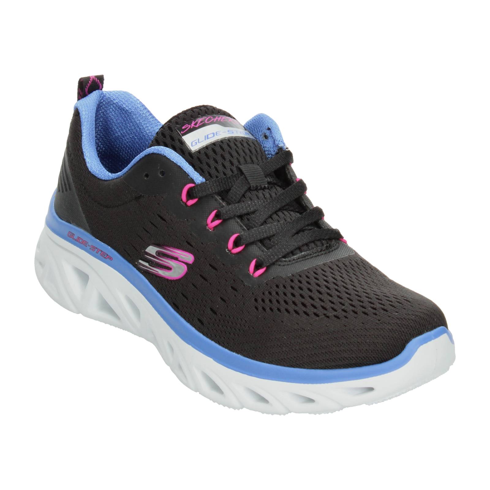 Tenis skechers hotsell negro mujer