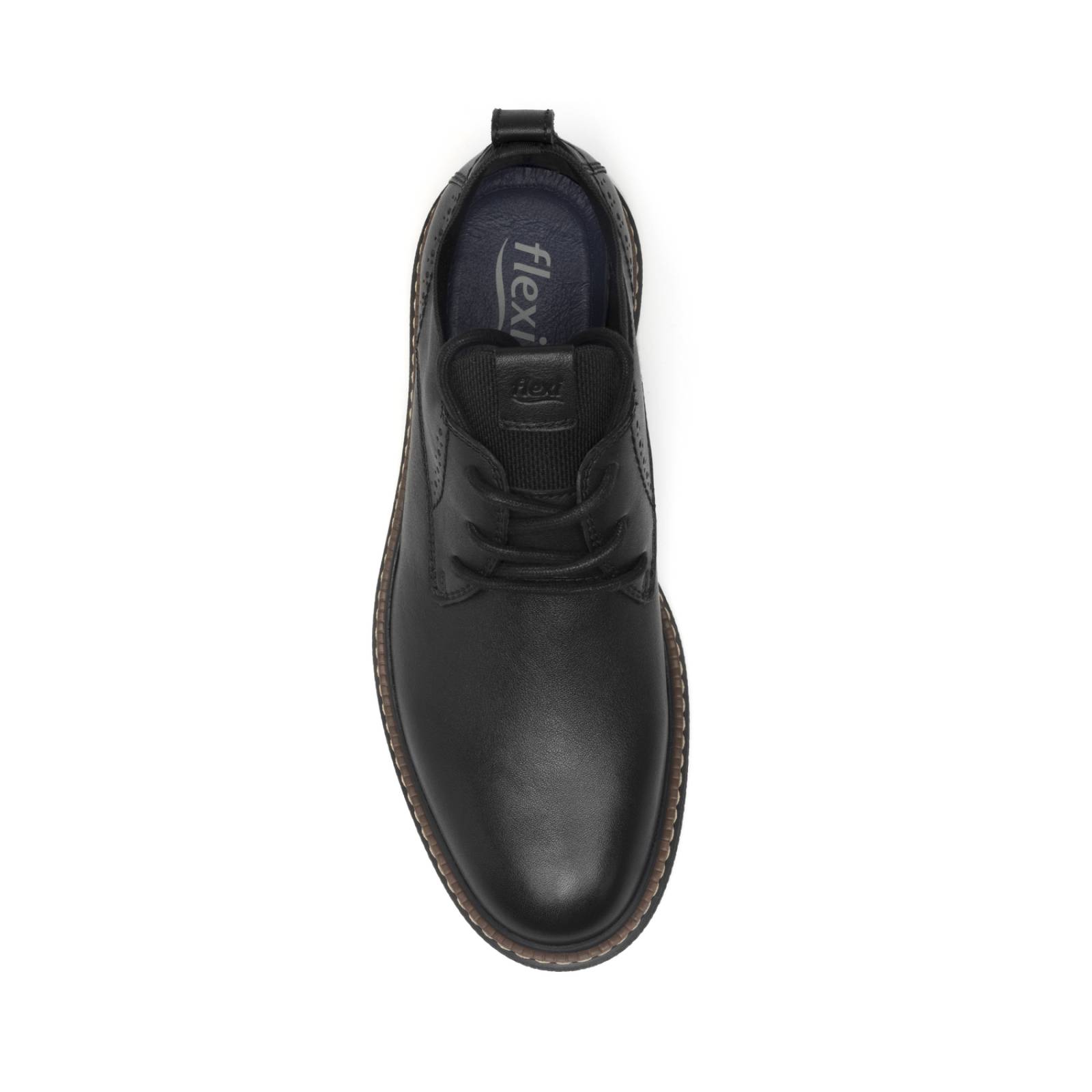 Zapato Casual Flexi Negro para Hombre [FFF3504] 