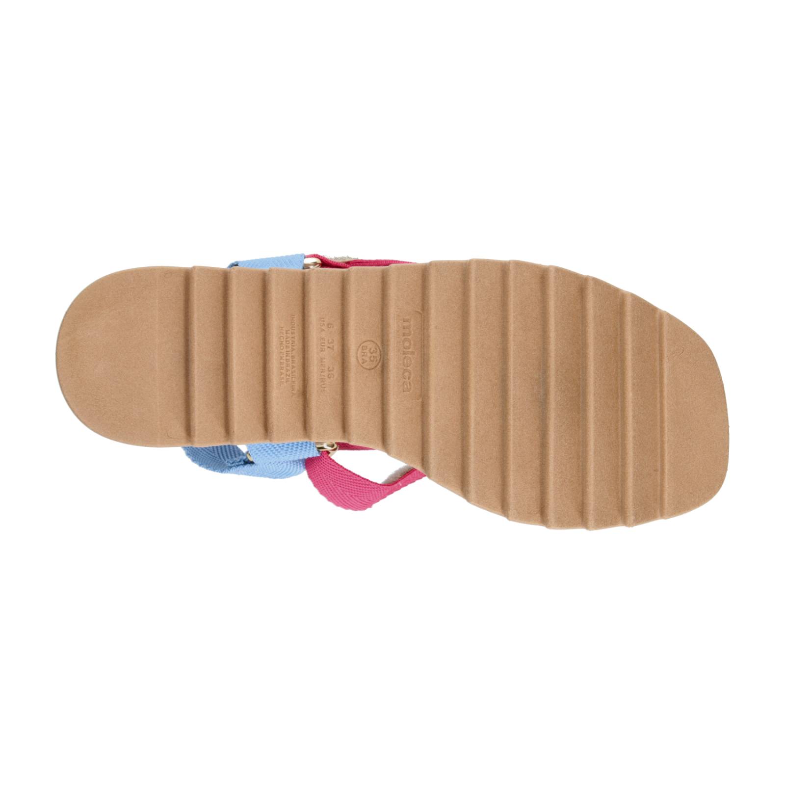 Sandalias Moleca Multicolor para Mujer [MLE28] 