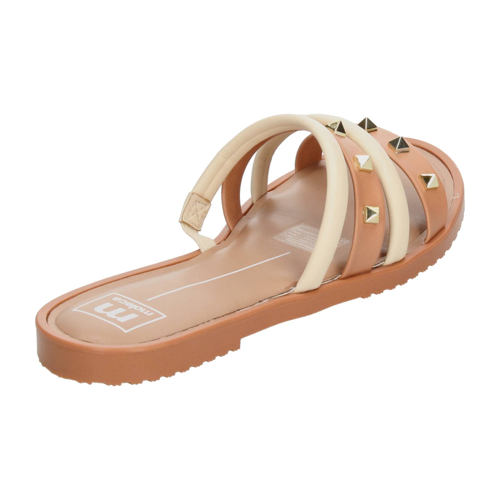 Sandalias Moleca Crema para Mujer [MLE25] 