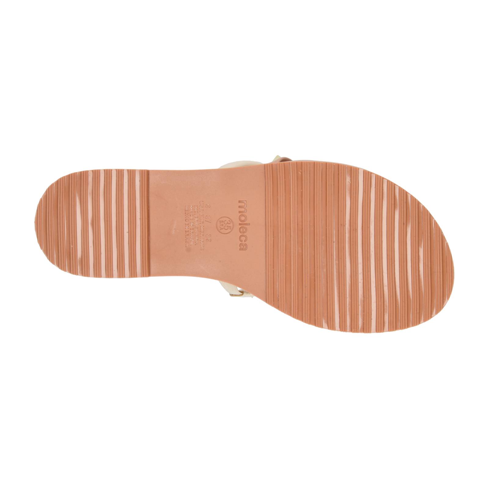 Sandalias Moleca Crema para Mujer [MLE25] 