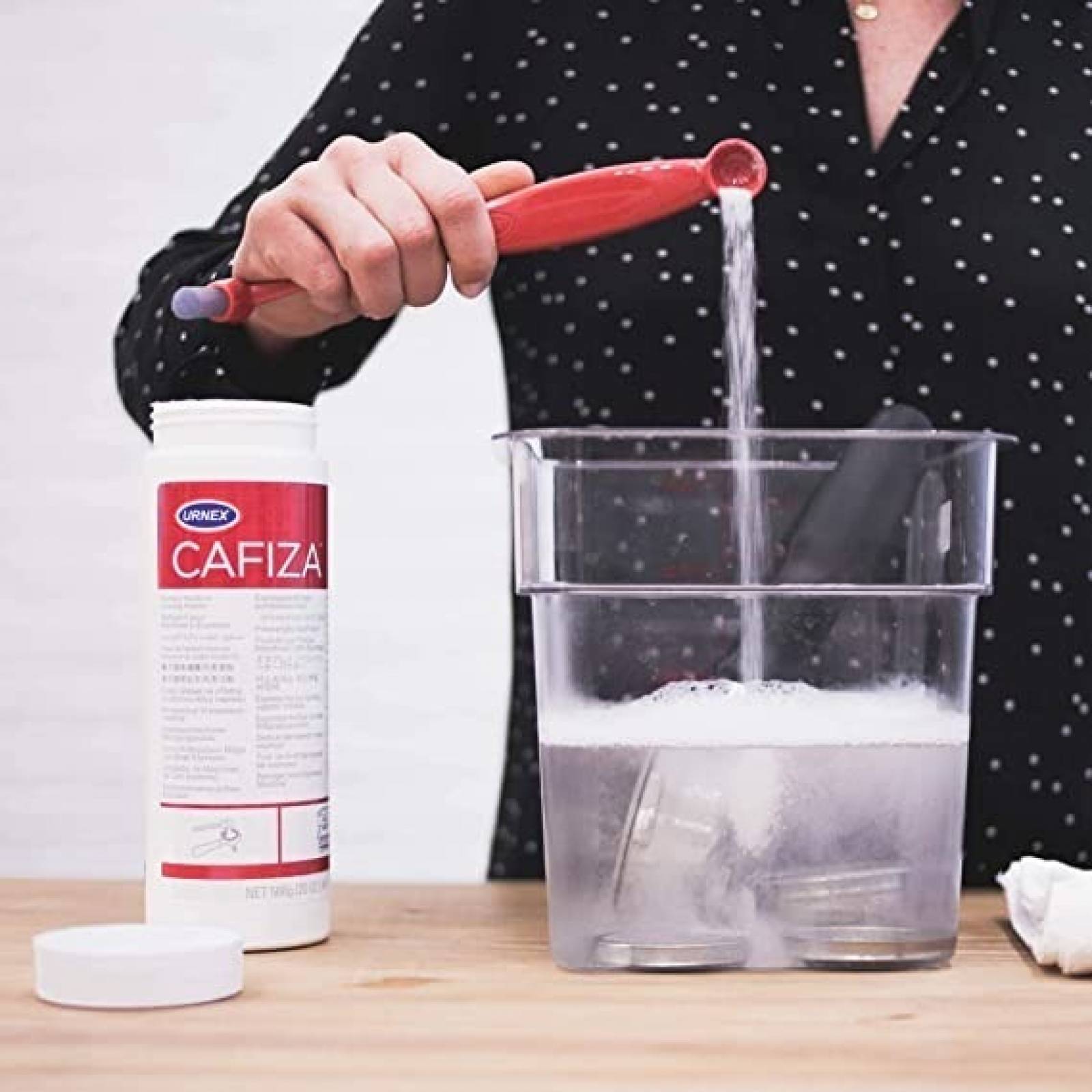 Limpiador Para Maquinas De Café Urnex Cafiza En Polvo 566 Gr