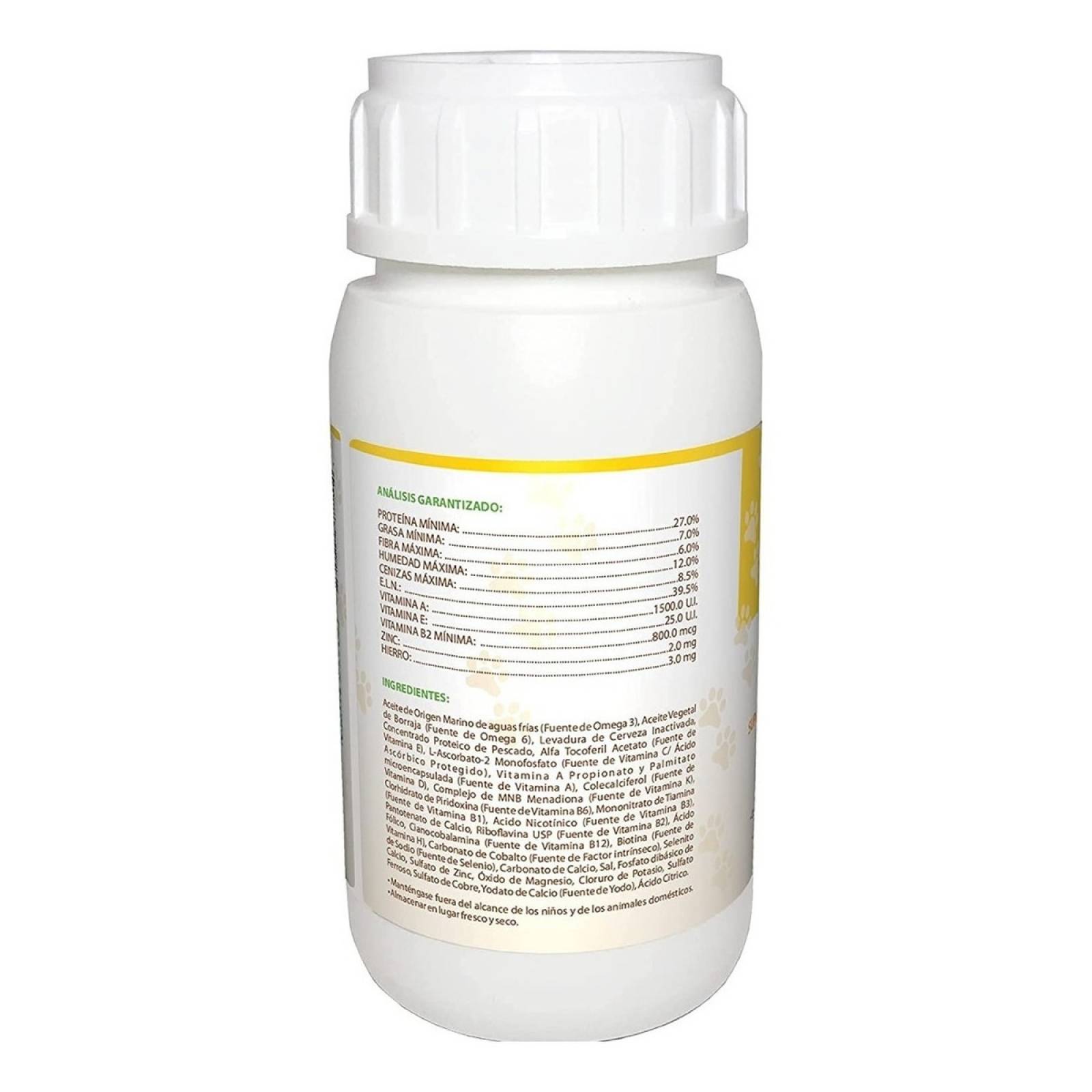 Ruiland Omega 3 Y 6 Para Perros Piel Y Pelo Brillante 60tabs