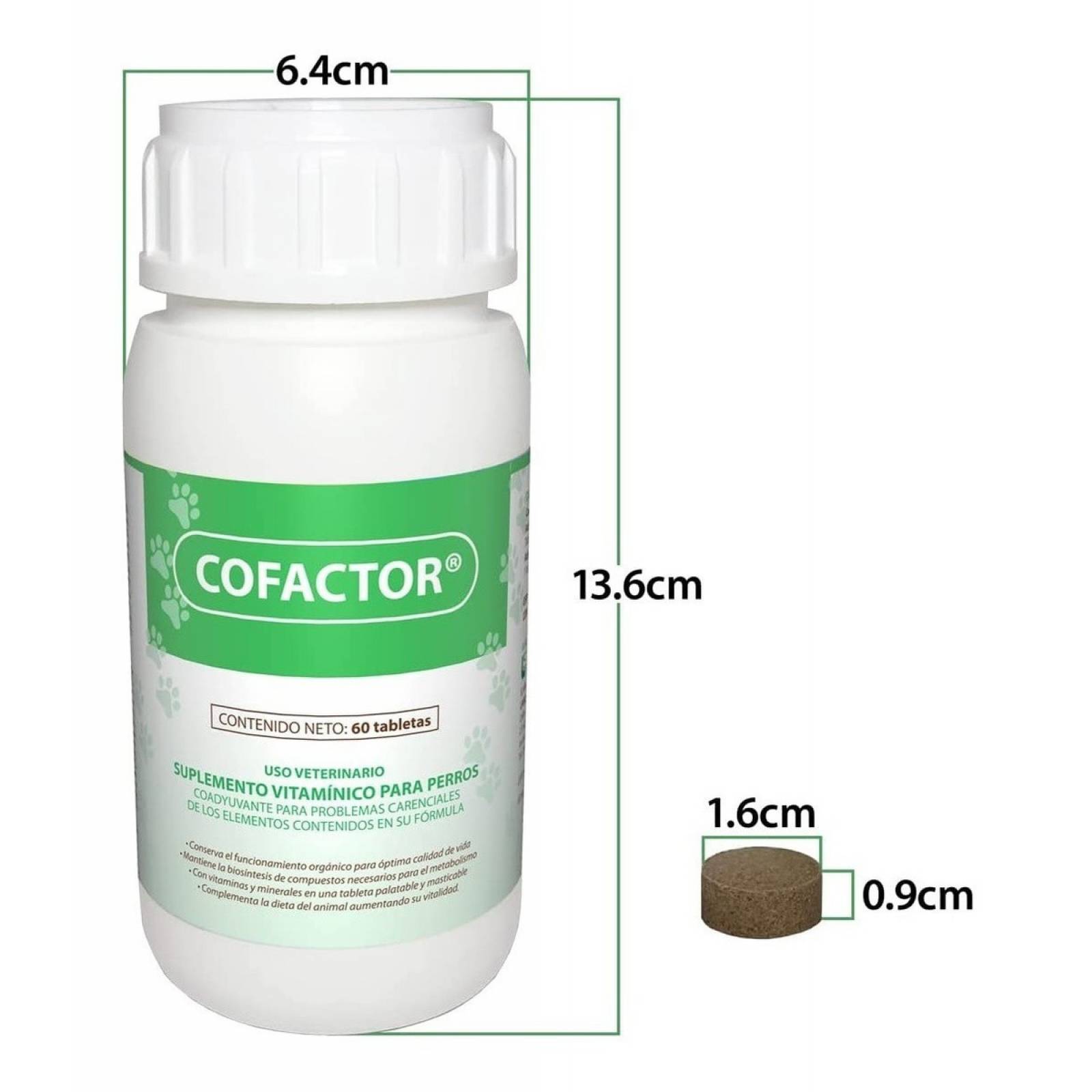 Ruiland Cofactor Vitaminas Para Perro Masticable Zinc Hierro