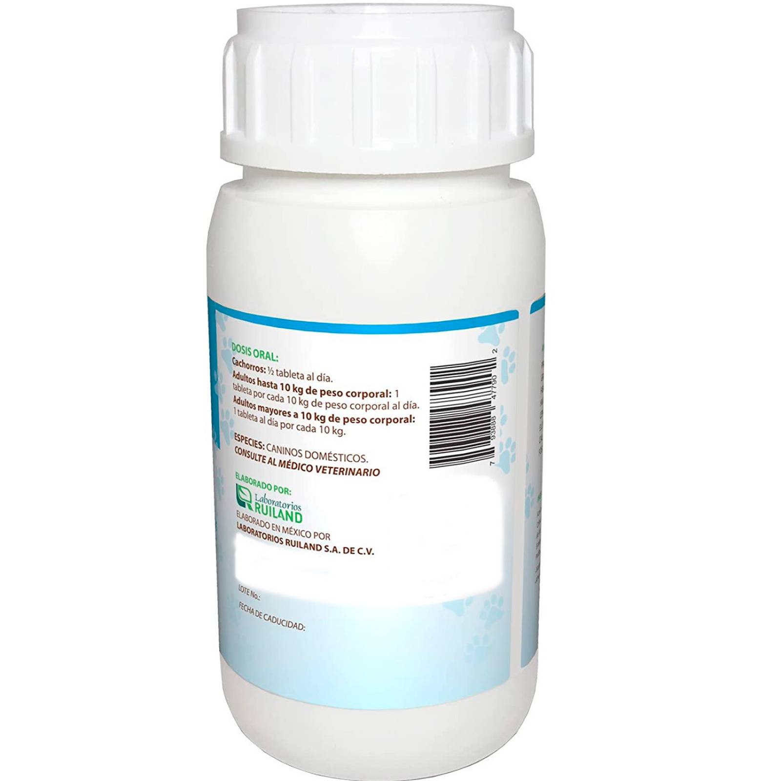 Ruiland Ca p Vitaminas Para Perros Masticable Calcio Omega 6