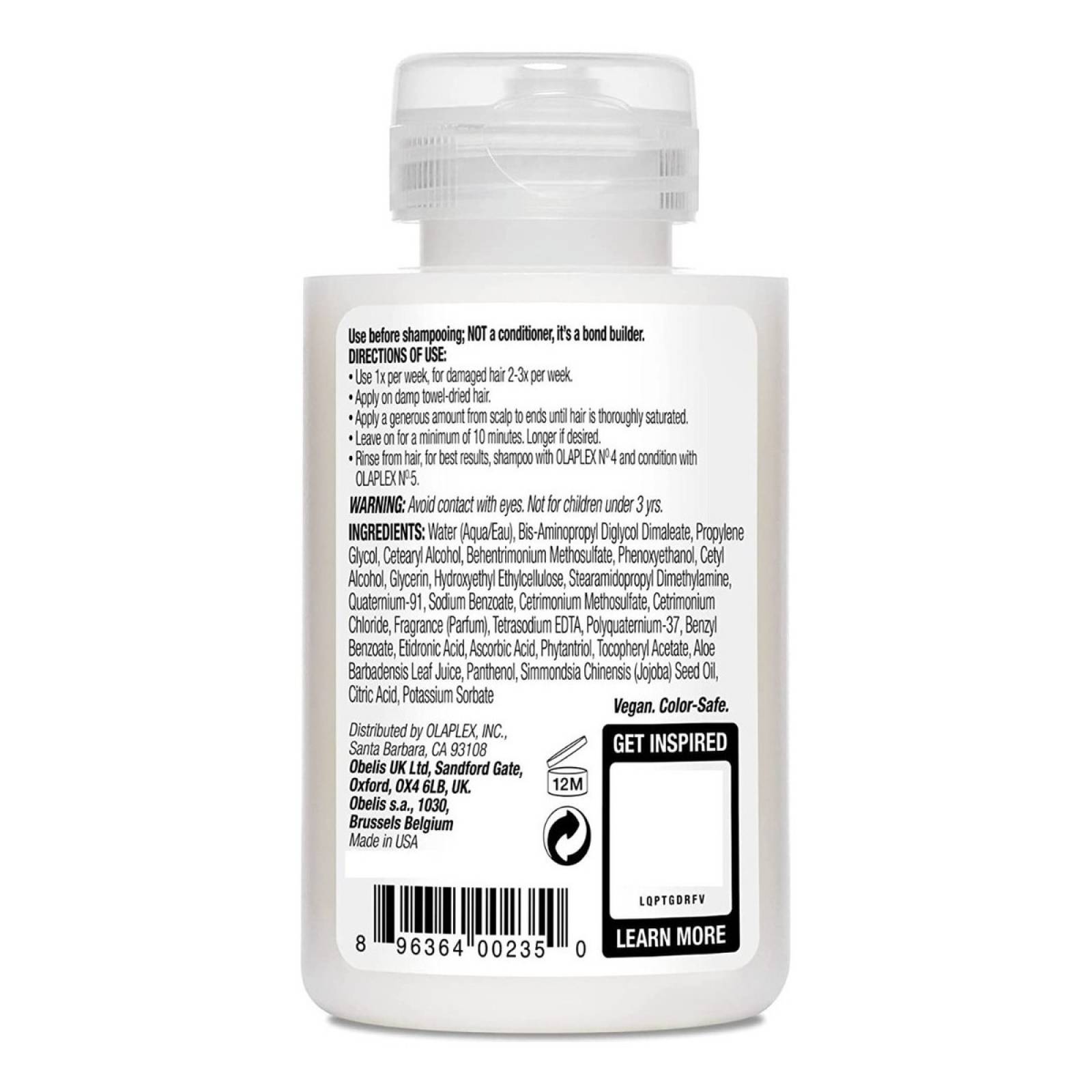 Olaplex Hair Perfector No 3 Tratamiento Capilar Reparación