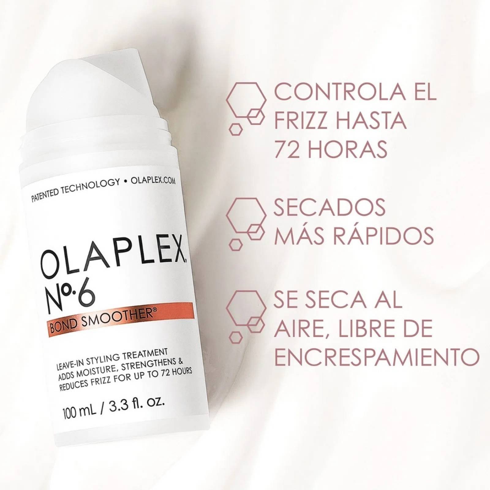 Olaplex No 6 Bond Smoother Crema Para Peinar 100ml Sin Frizz