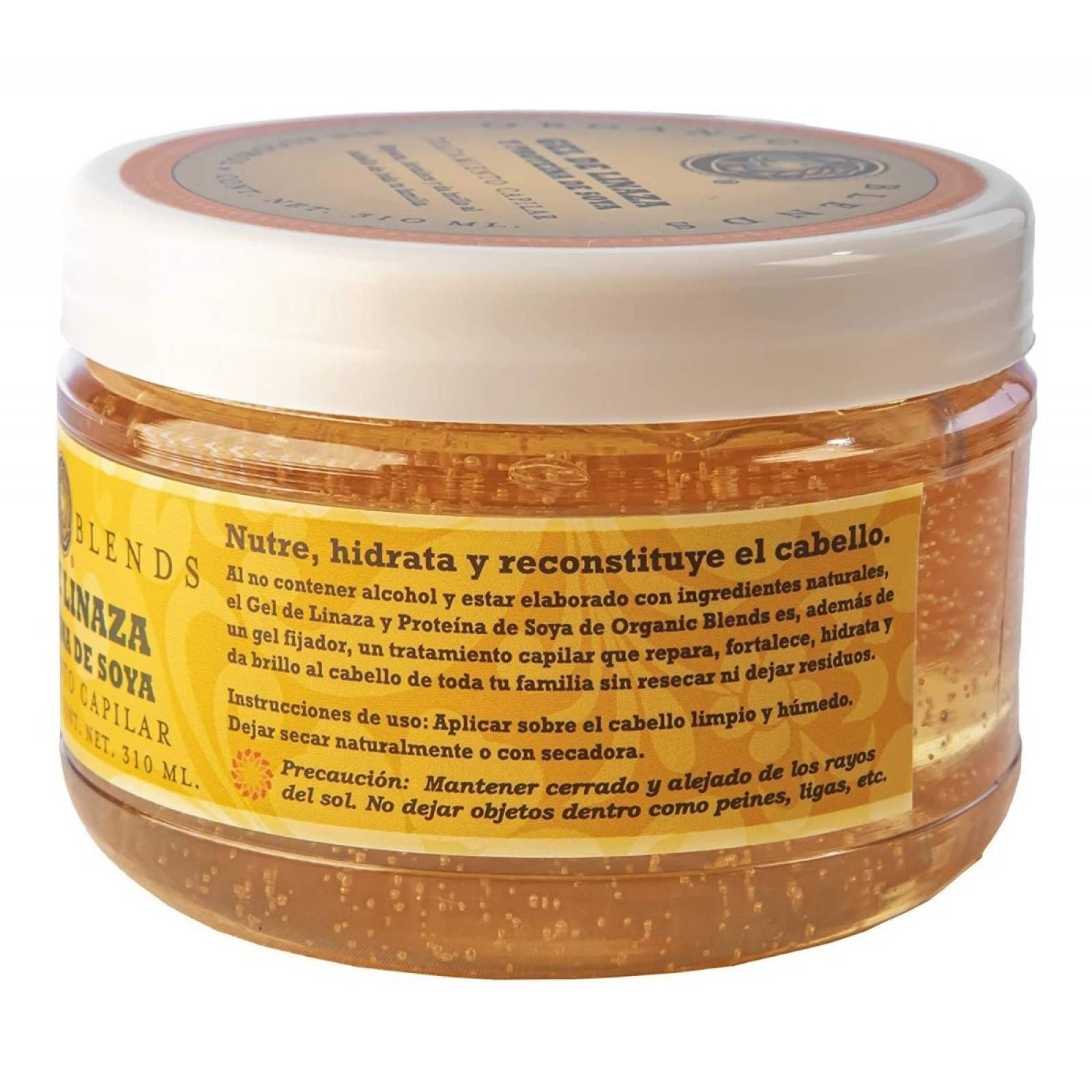 Gel De Linaza Y Proteína De Soya Organic Blends 310 Ml