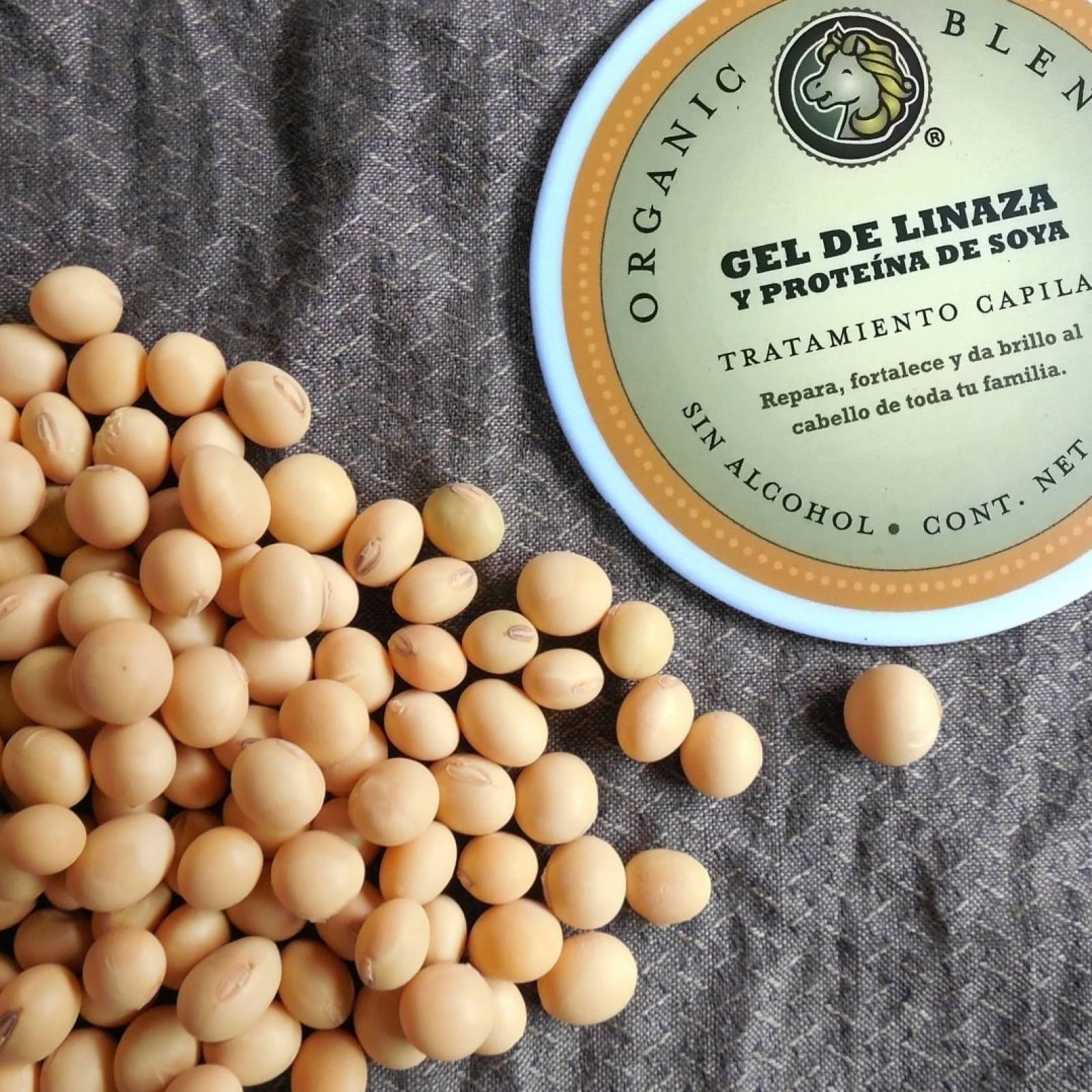 Gel De Linaza Y Proteína De Soya Organic Blends 310 Ml