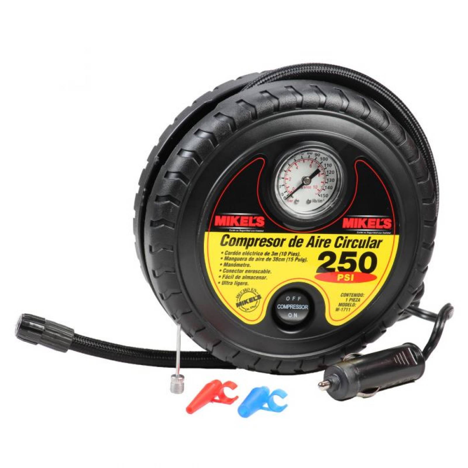 Compresora de aire 300 psi 12 volts Mikels