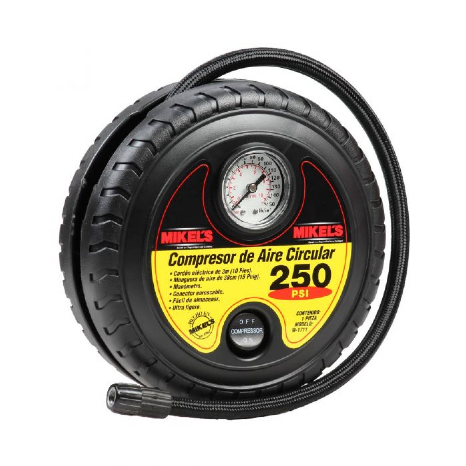 Compresora de aire 300 psi 12 volts Mikels