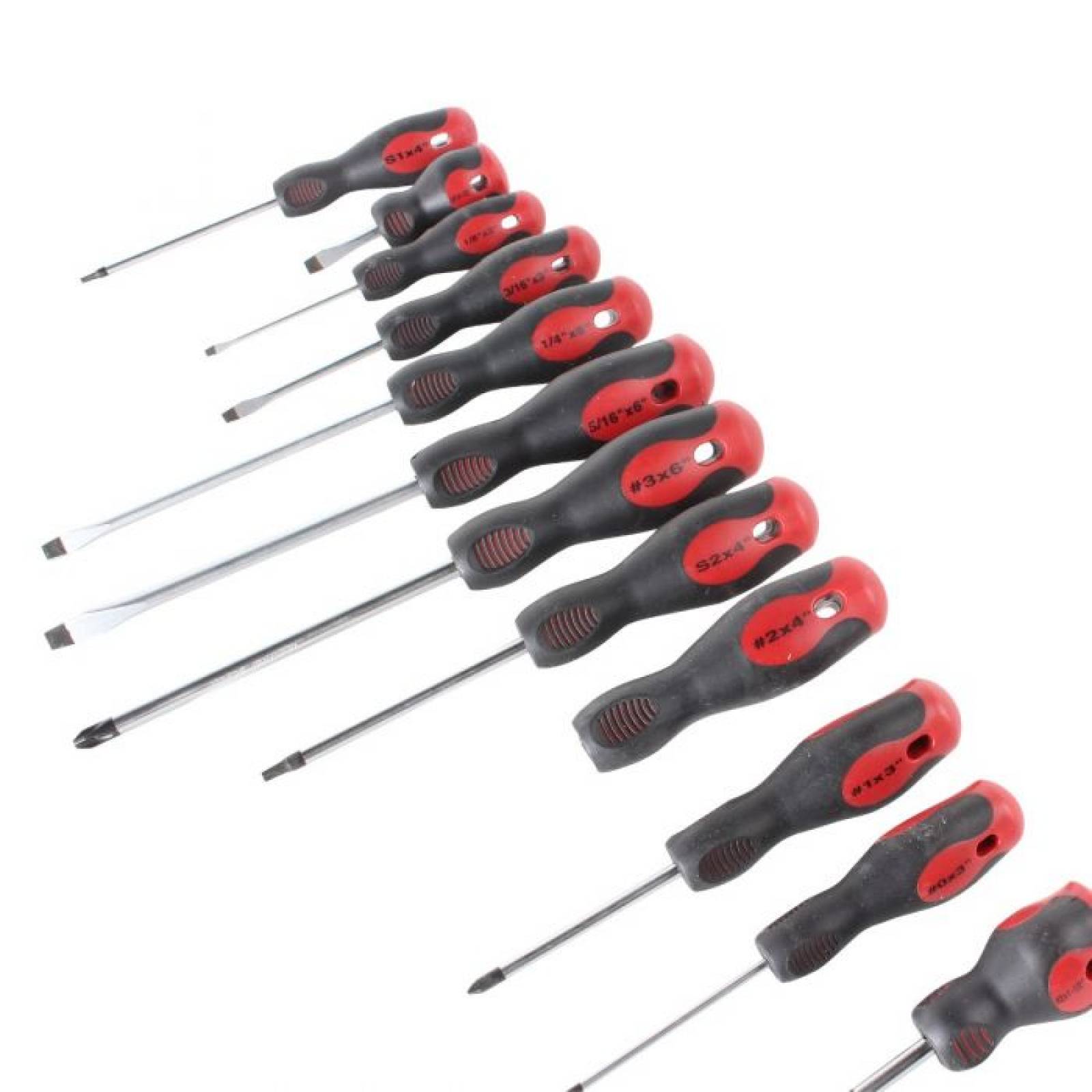 Juego de desarmadores 12 piezas barra CR-V Mikels