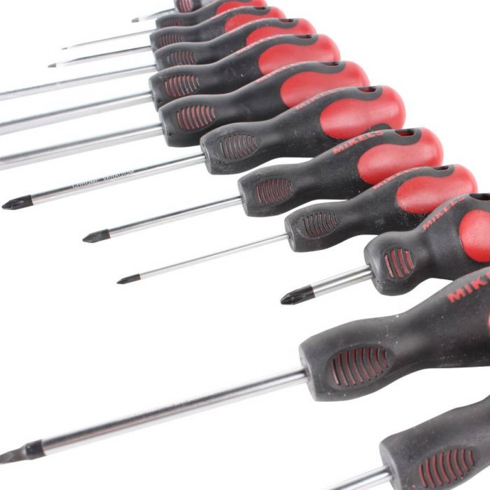 Juego de desarmadores 12 piezas barra CR-V Mikels