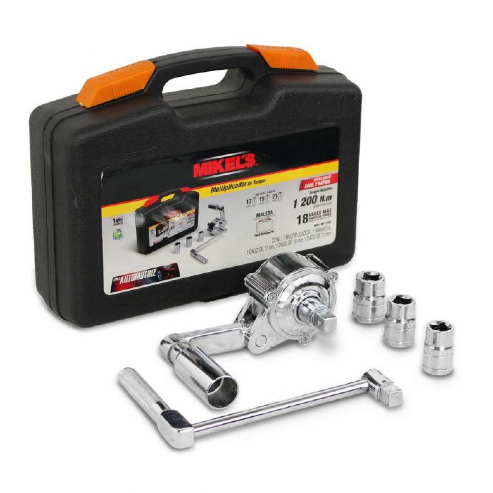 Multiplicador de torque para auto 1200 n.m. (885 pie/lib) Mikels