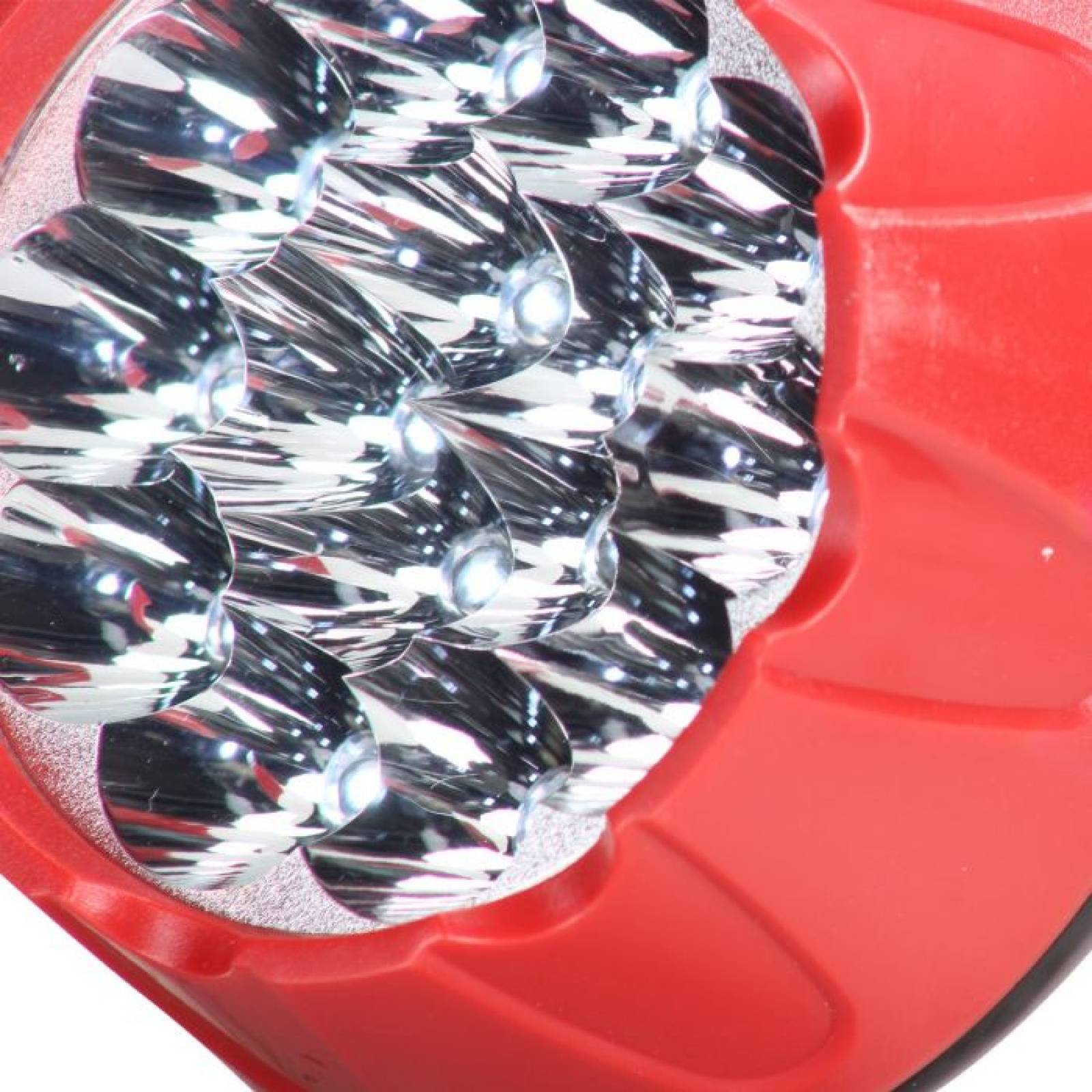 Lámpara manual recargable 7 focos tipo LED Mikels