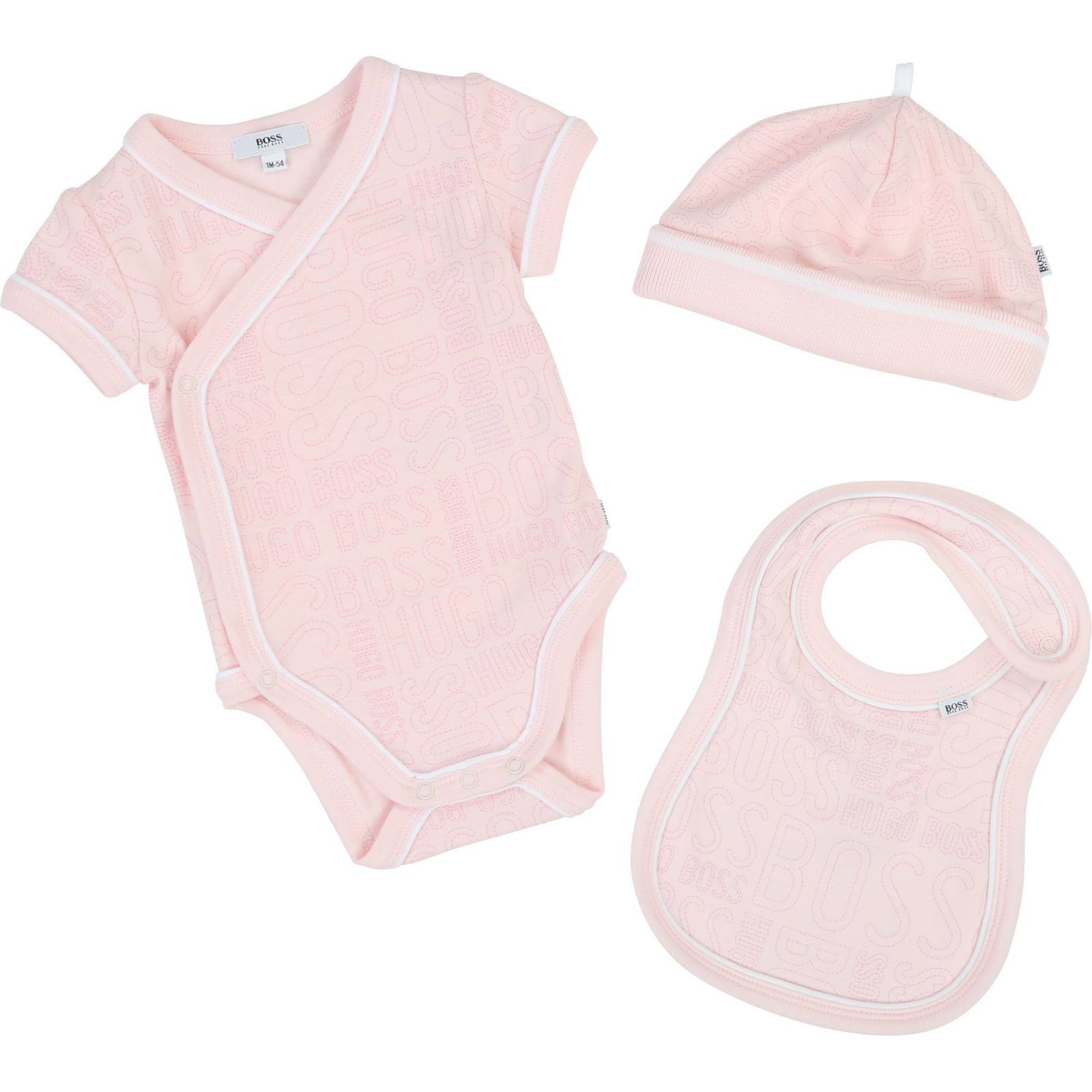 HUGO BOSS GIFT SET 3 PIEZAS PARA BEBE NIIÑA