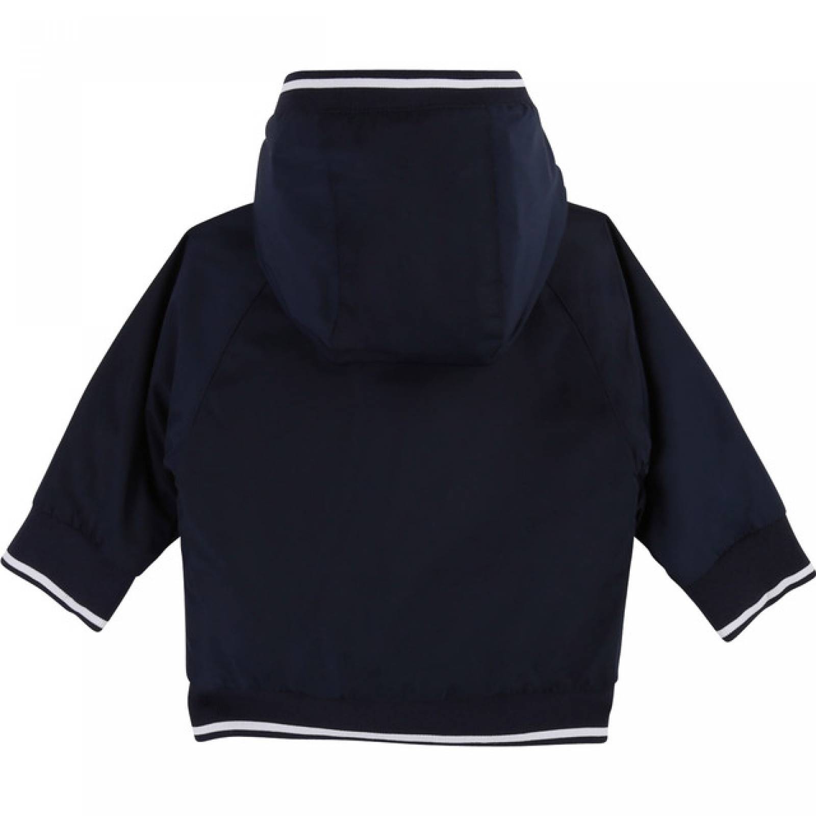 HUGO BOSS SUDADERA CON SIERRE Y CAPUCHA AZUL MARINO