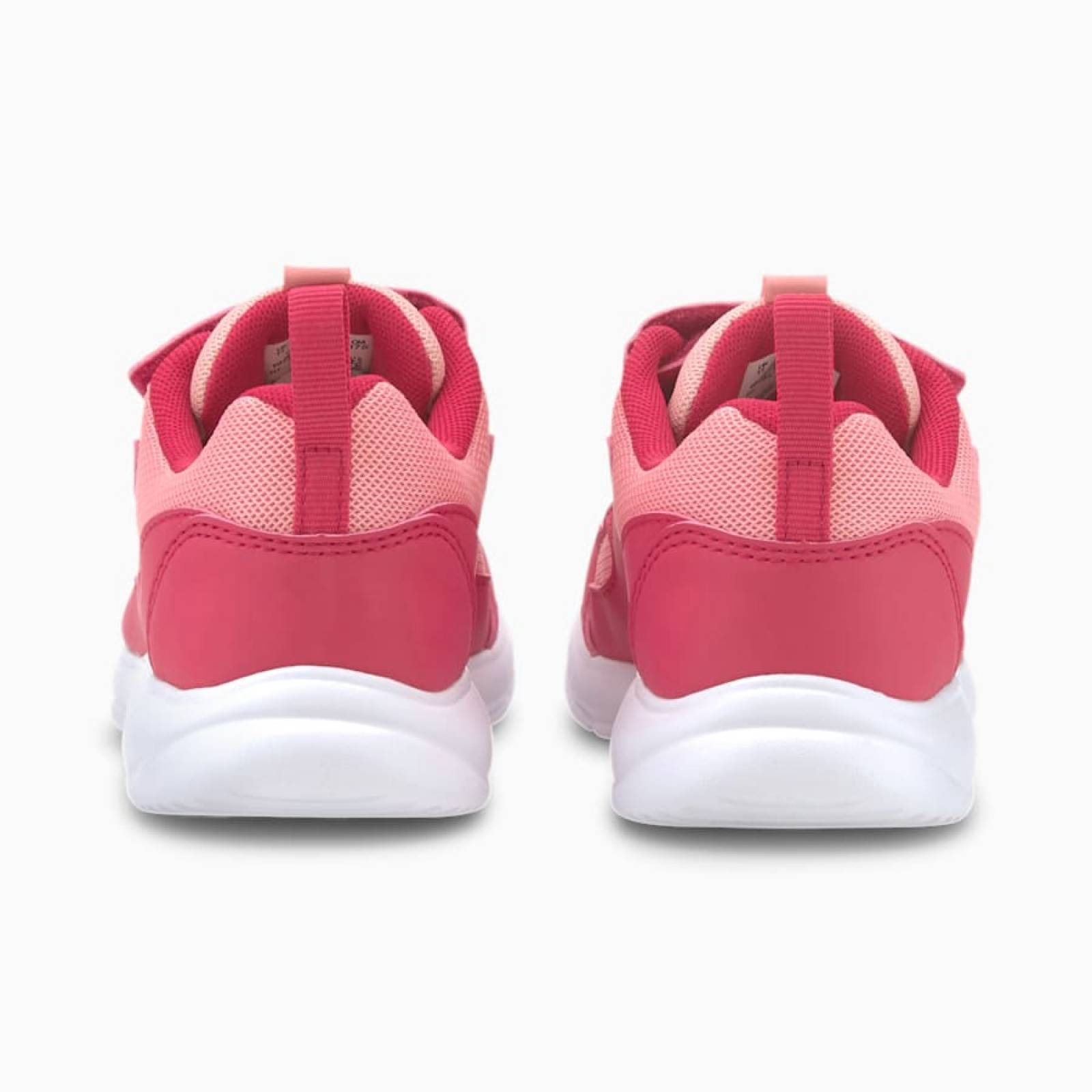 TENIS PUMA PARA NIÑA FUN RACER ROSA CON BLANCO