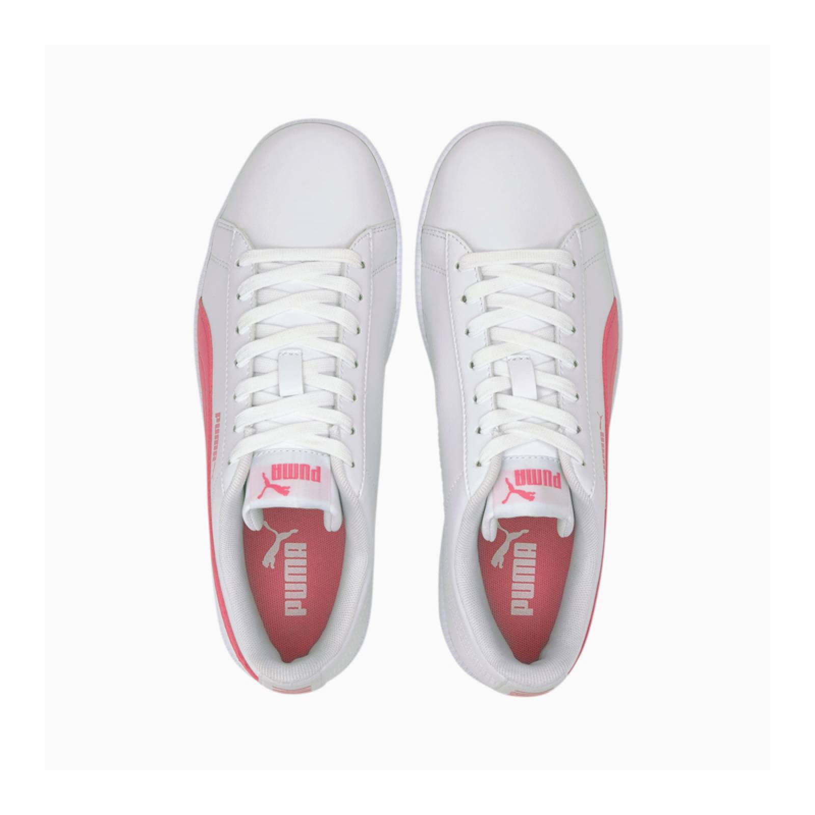 TENIS PUMA PARA DAMA UP  BUBBLEGUM BLANCO CON ROSA