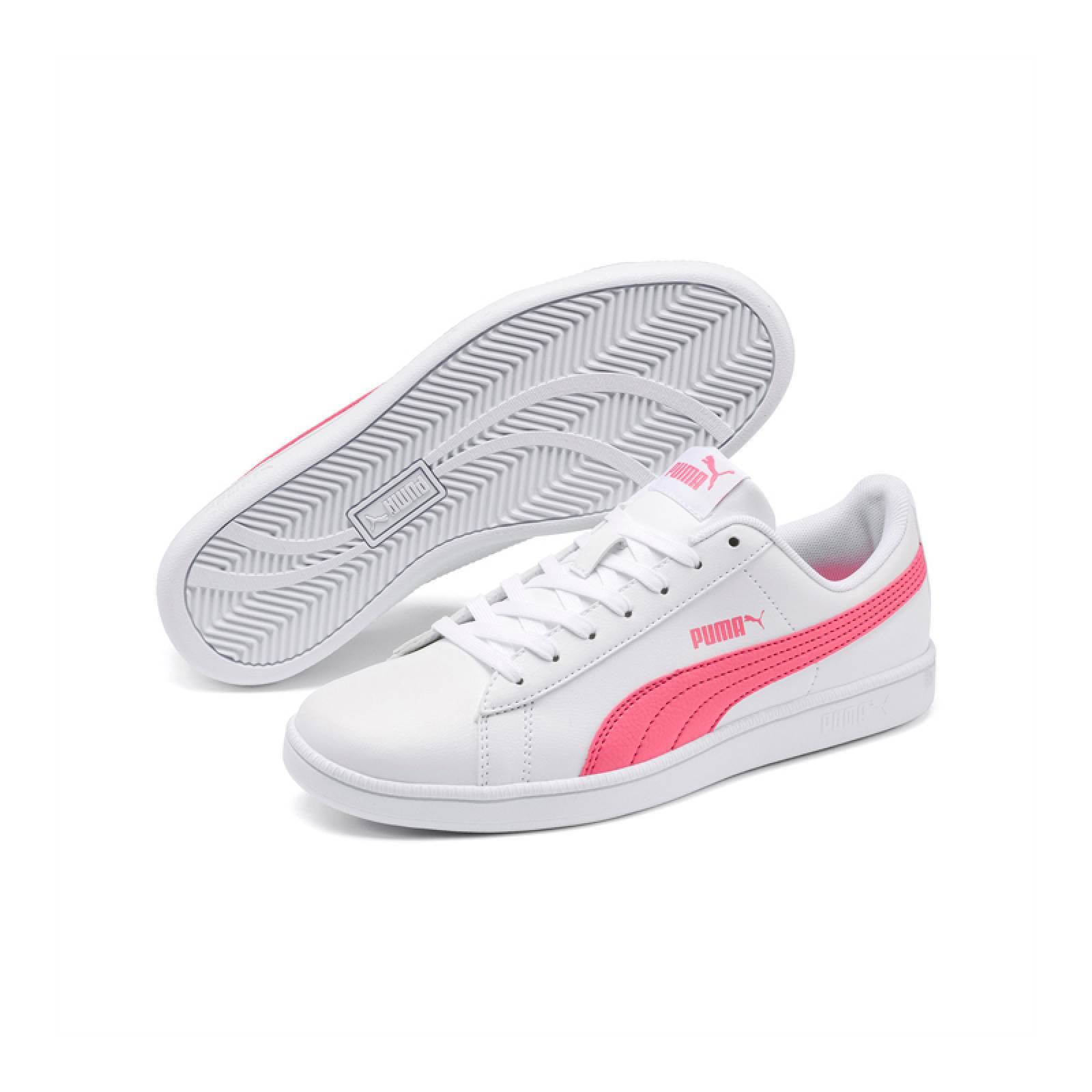 TENIS PUMA PARA DAMA UP  BUBBLEGUM BLANCO CON ROSA