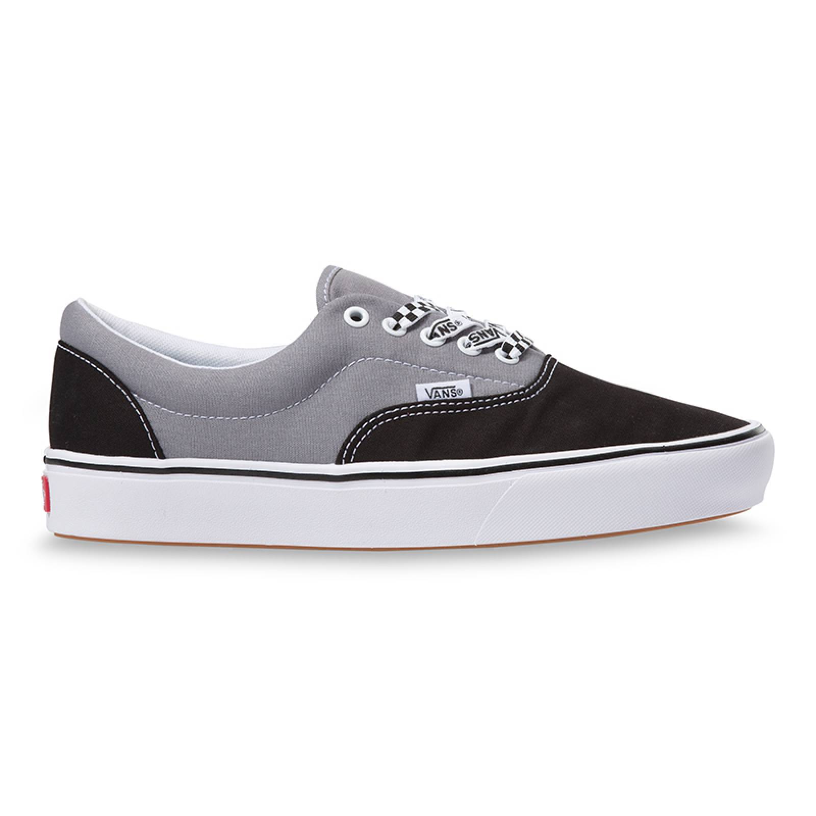 TENIS VANS COMFYCUSH ERA LACE NEGRO CON GRIS