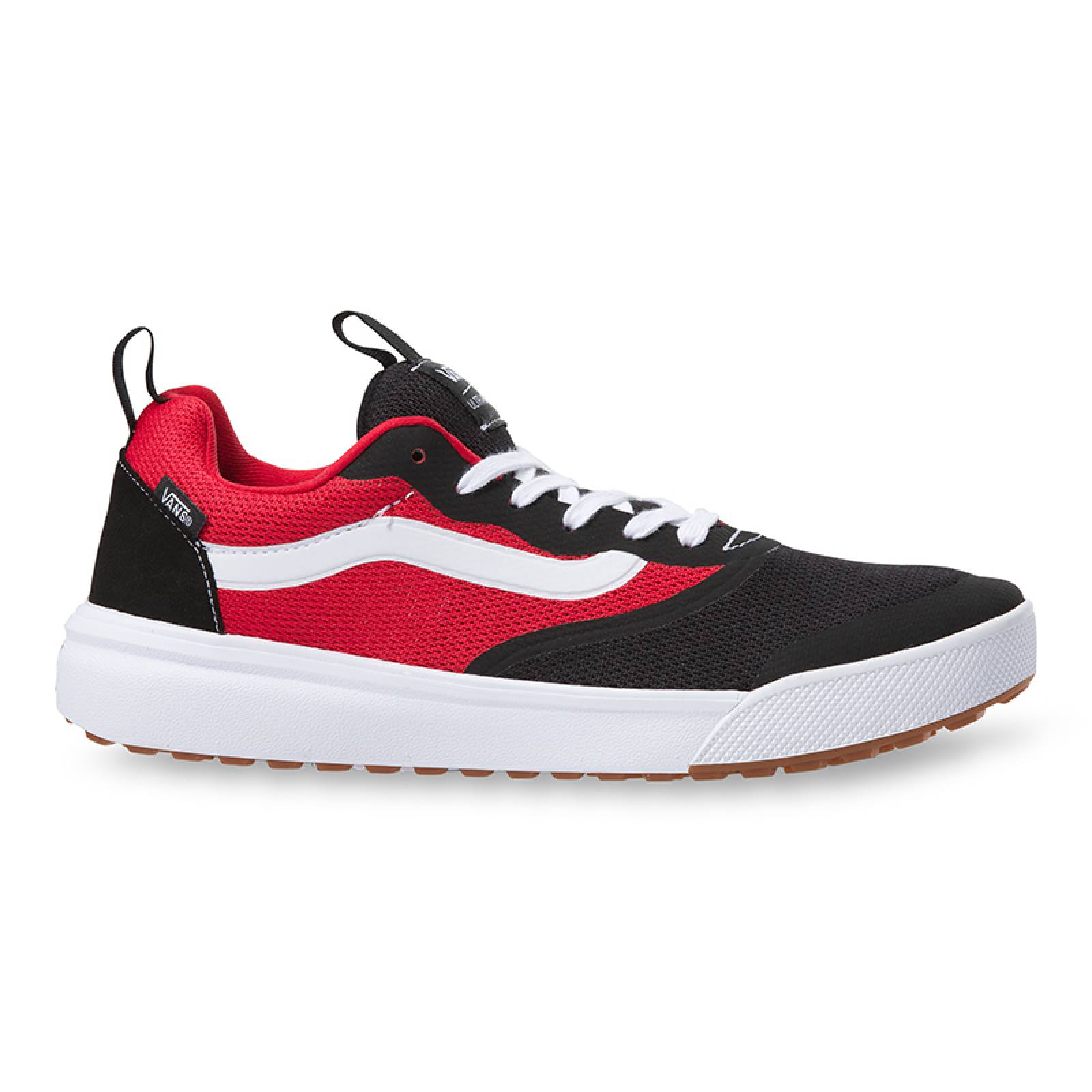 TENNIS VANS ULTRARANGE RAPIDWELD TWO TONE NEGRO CON ROJO