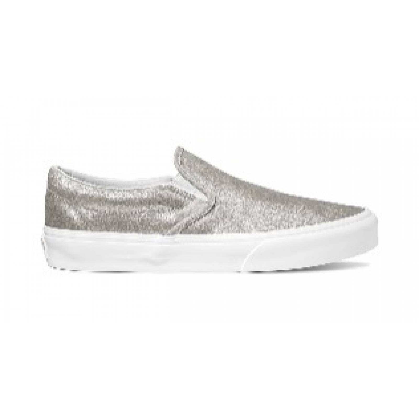TENIS VANS - UA CLASSIC SLIP-ON SILVER/SILVER