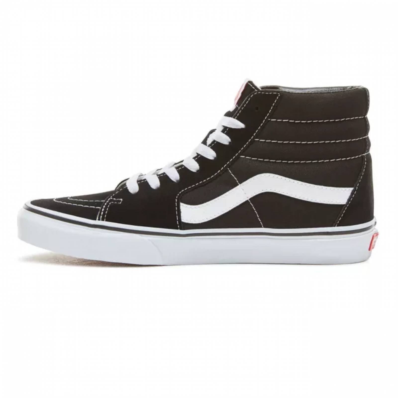 TENIS VANS NEGROS - SK8-HI BLACK/BLACK/WHITE