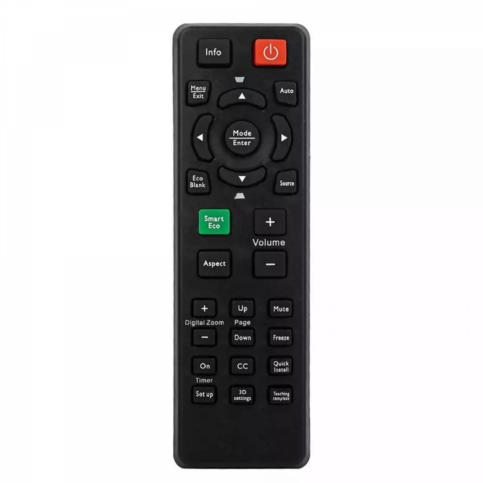 Control Proyector Benq Ms521p W1070 W1350