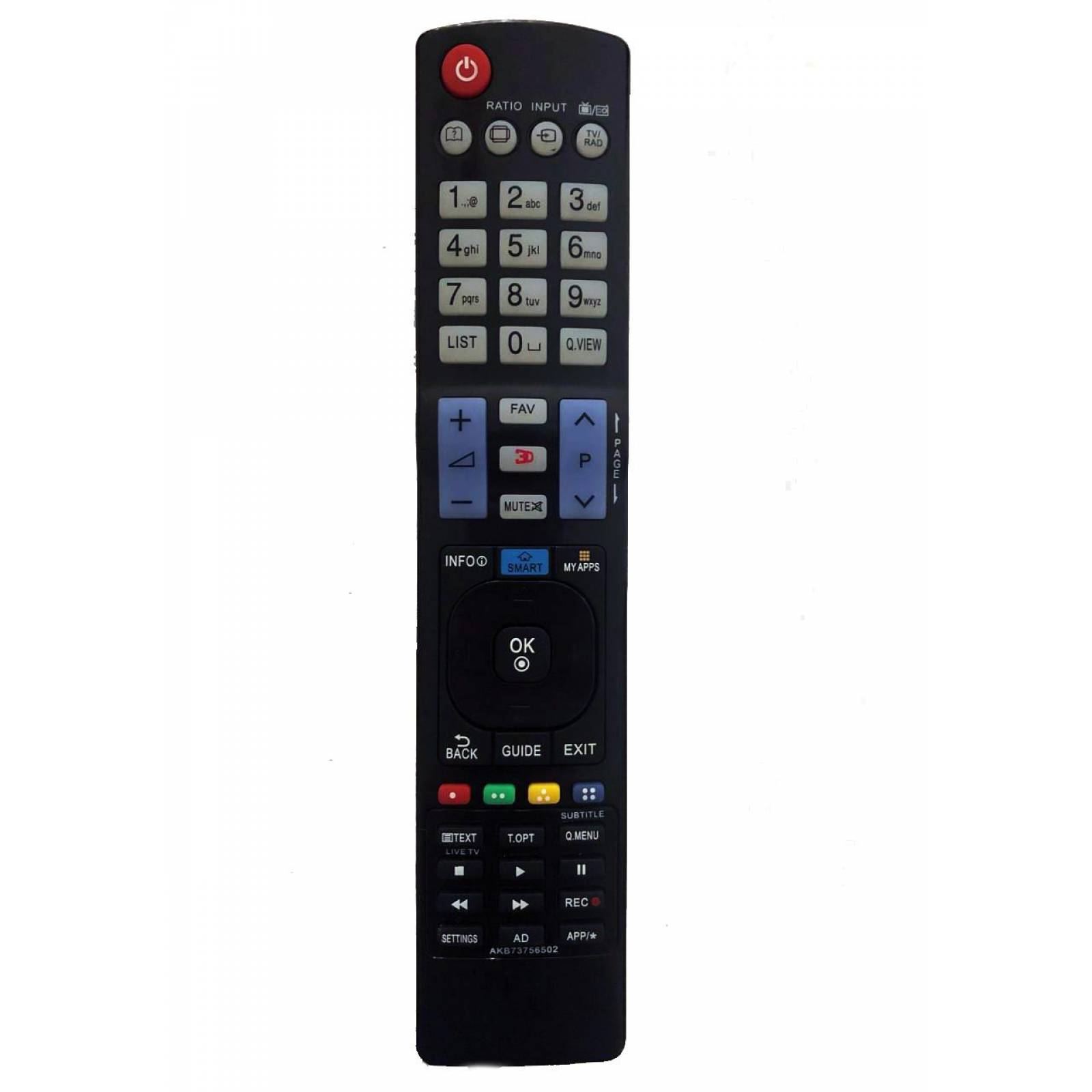 Télécommande Originale Pour TV LG 42LB5800 - Modèle AKB73975757 - Neuf Sous Blister