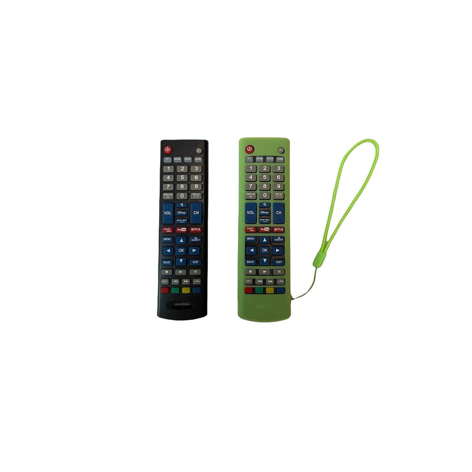Control 2 En 1 Para Izzi Dish Sky Y Megacable Funda Incluida 
