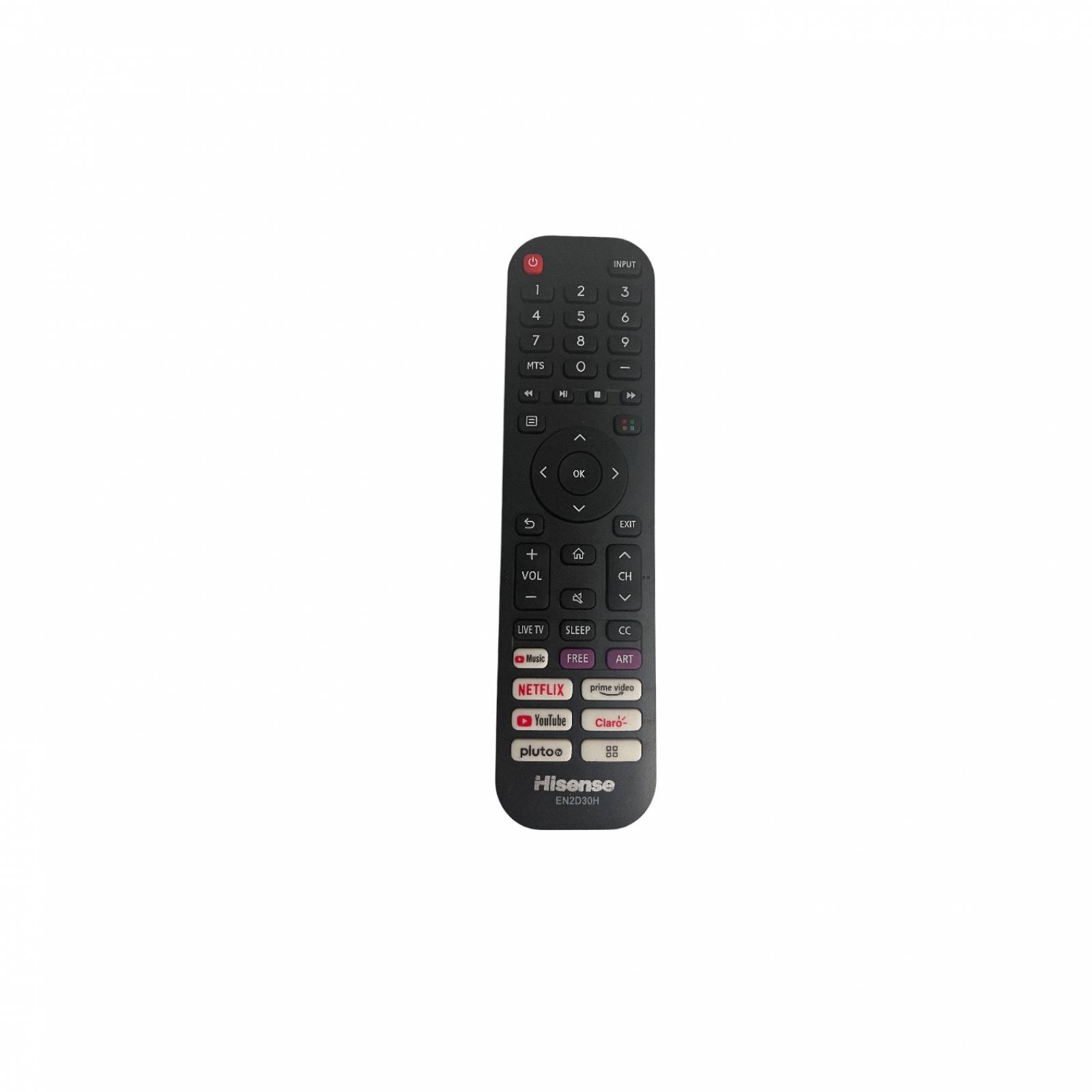 Control Para Smart Hisense VIDAA 43A7500F 50A7500F 75A7100F