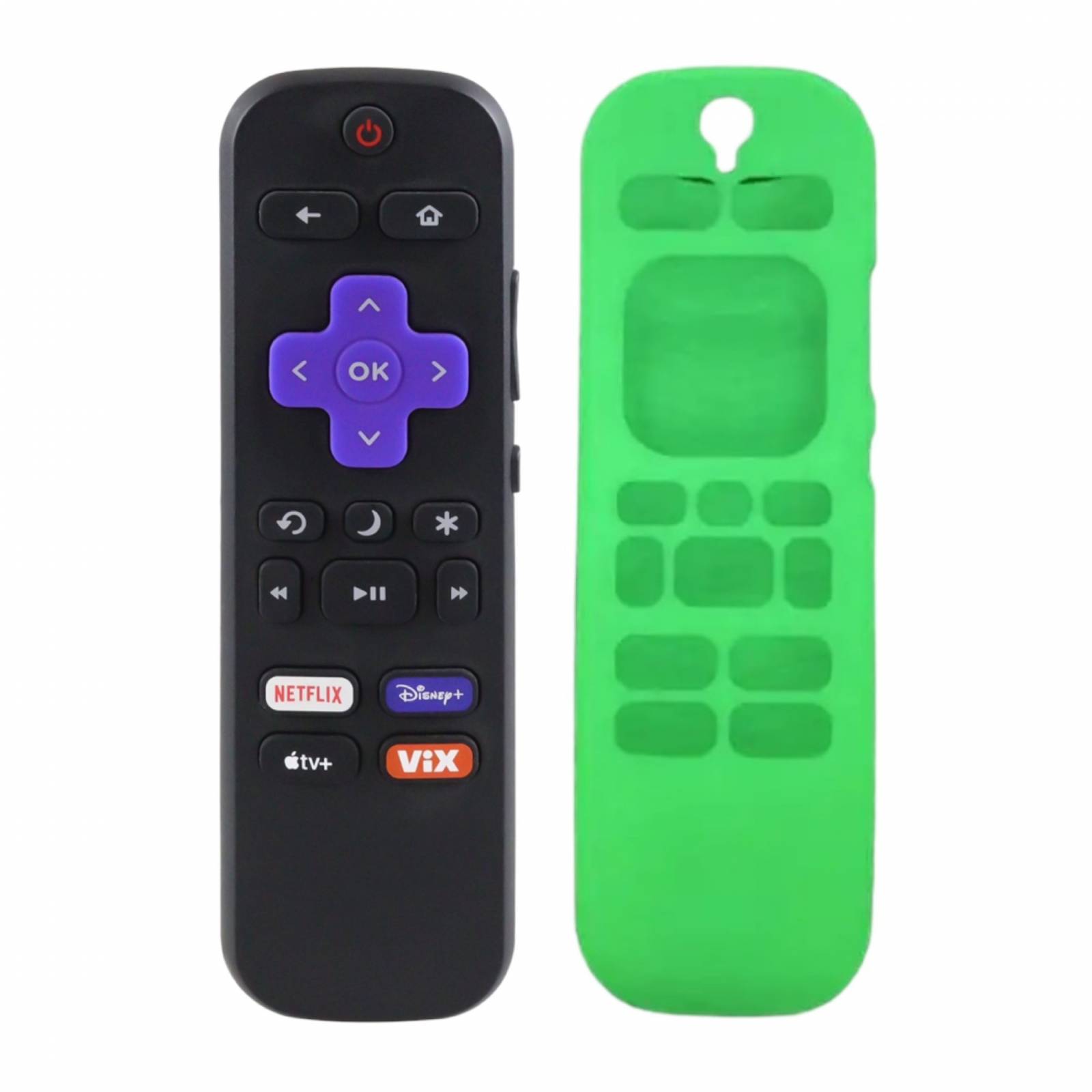Control Compatible Con Pantalla Atvio Roku Tv Mas Funda