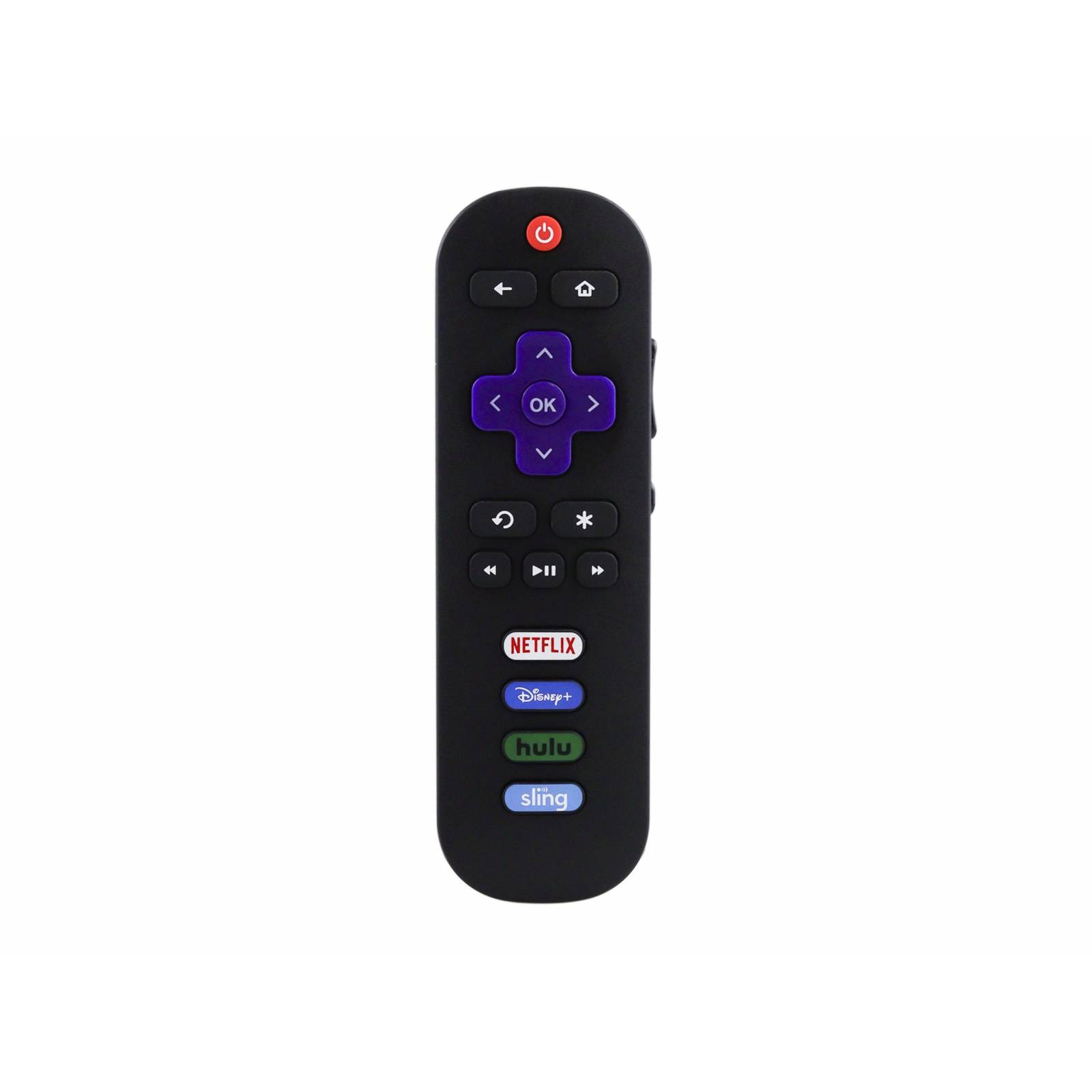 Control Compatible Con Pantalla Onn Roku Tv