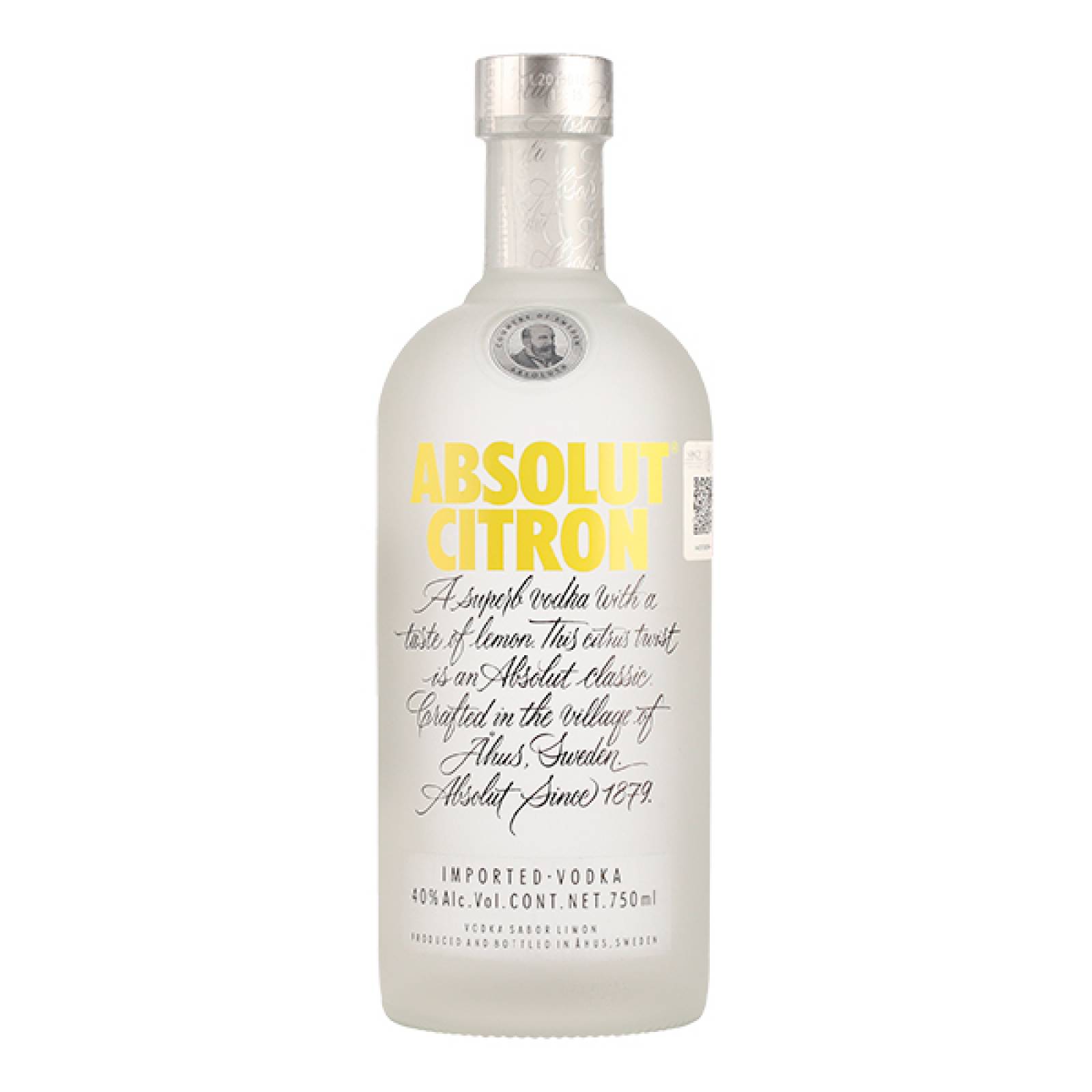 Vodka Absolut Citron 750 Ml