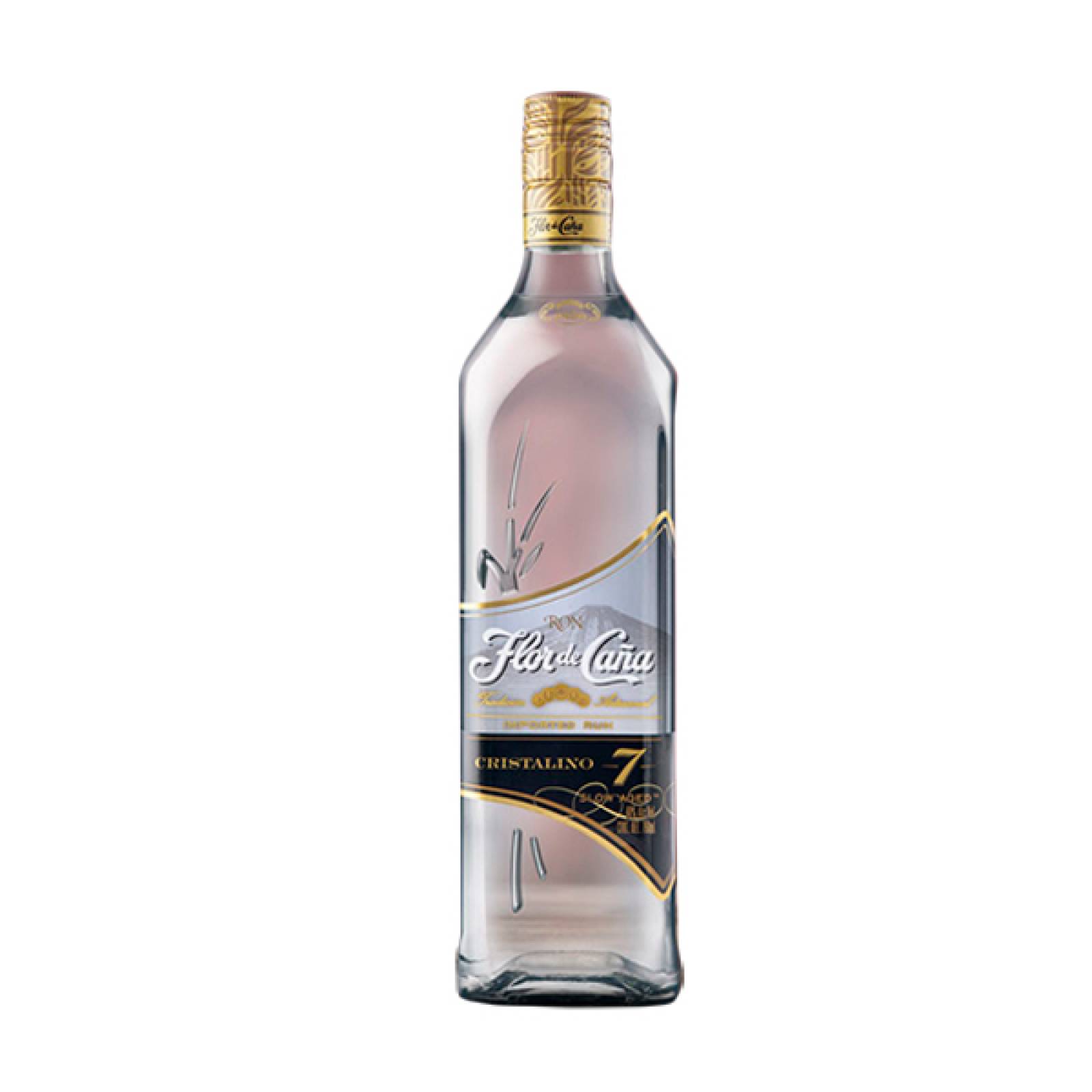 Ron Flor de Caña 7 Años Cristalino 750 ml