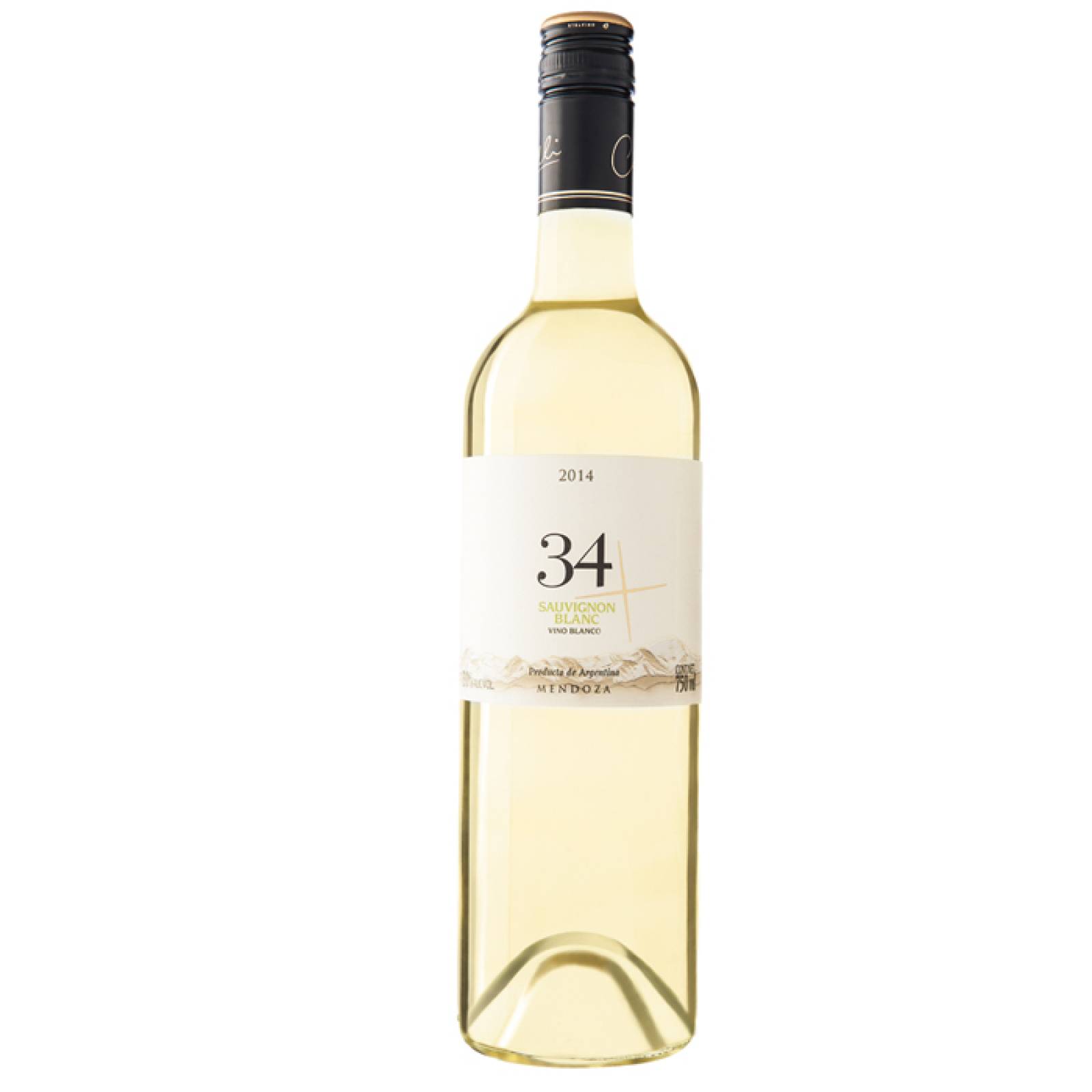 Vino Tinto 34 Sauvignon Blanc 750 Ml