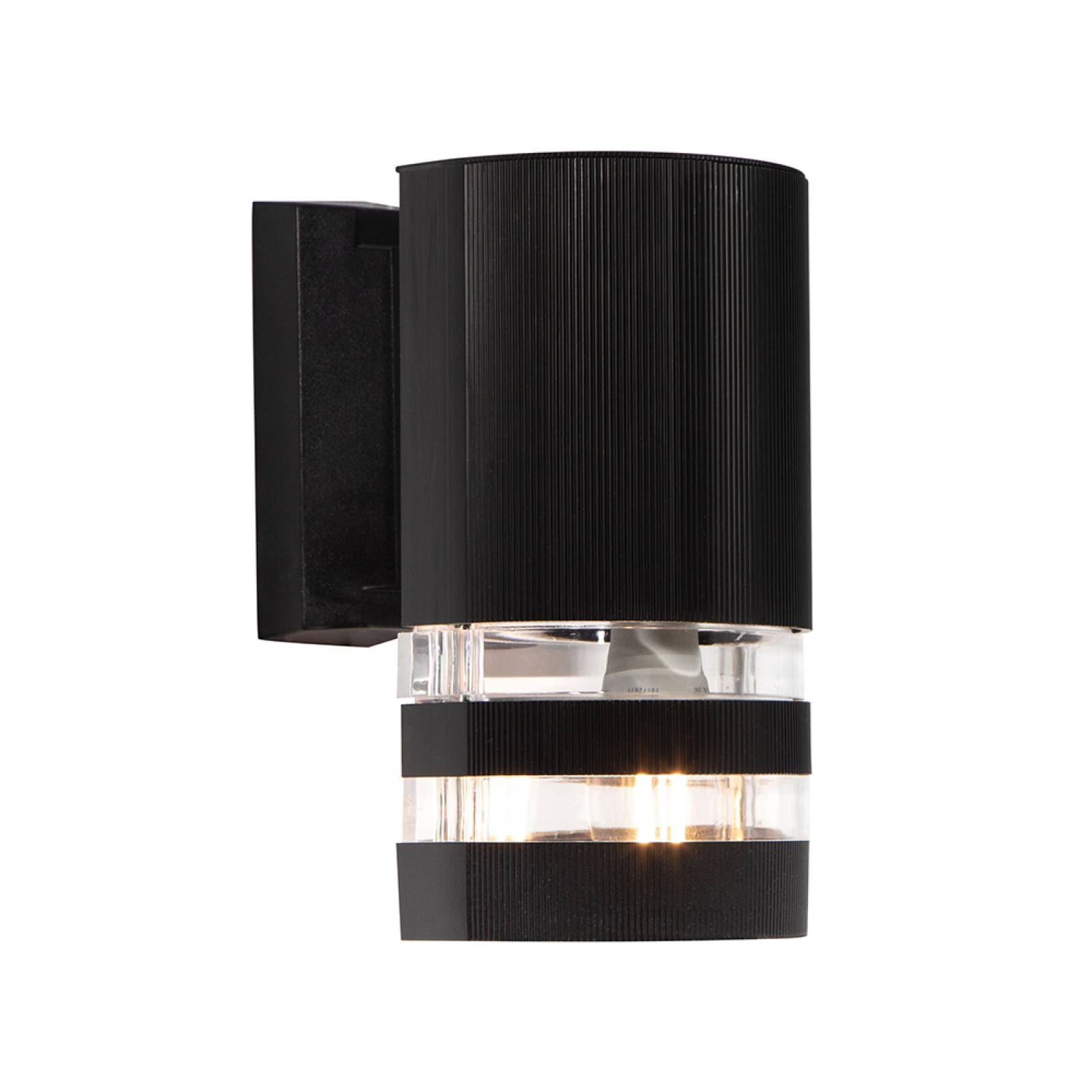 Lámpara de Pared Arbotante Exterior Negro 1 Luz LED 10W 