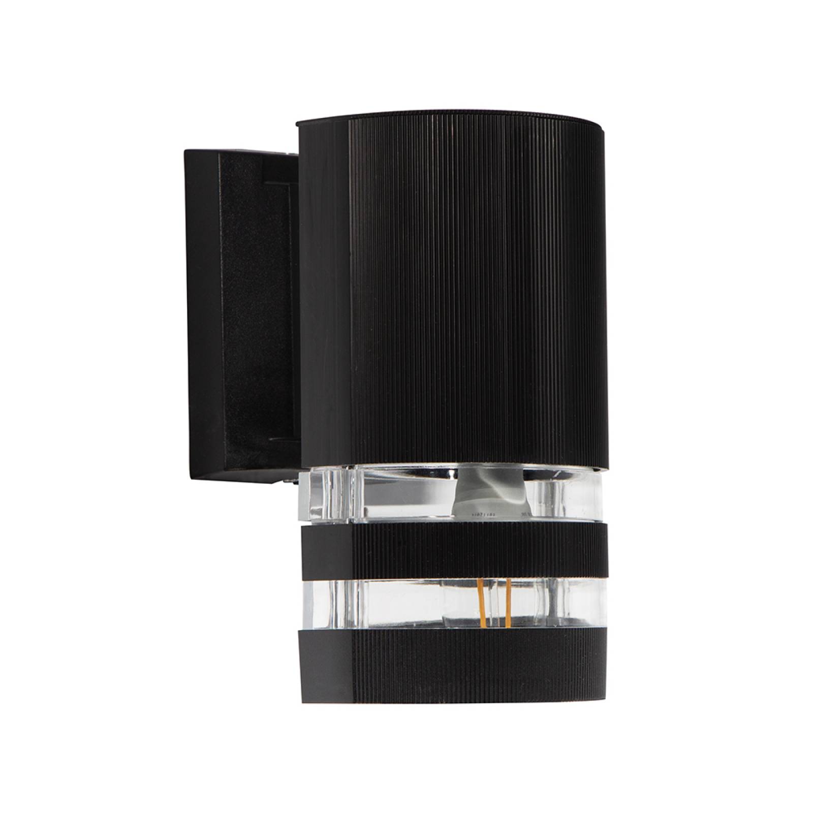 Lámpara de Pared Arbotante Exterior Negro 1 Luz LED 10W 