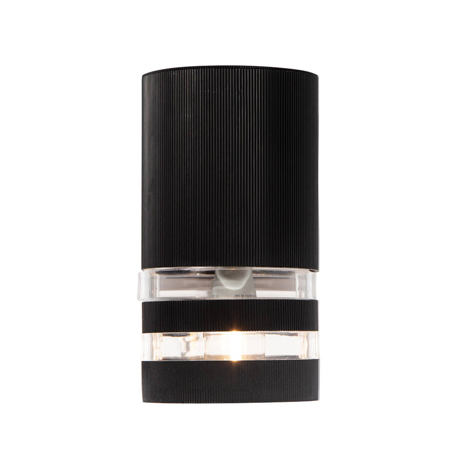 Lámpara de Pared Arbotante Exterior Negro 1 Luz LED 10W 
