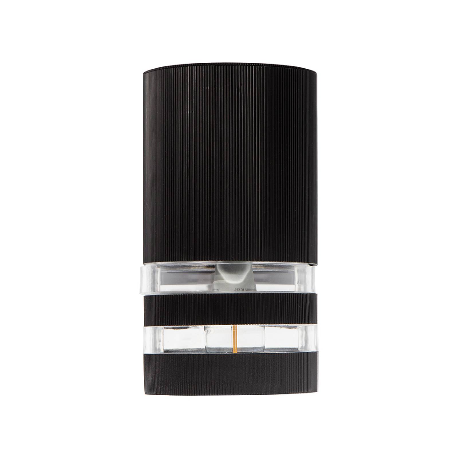 Lámpara de Pared Arbotante Exterior Negro 1 Luz LED 10W 