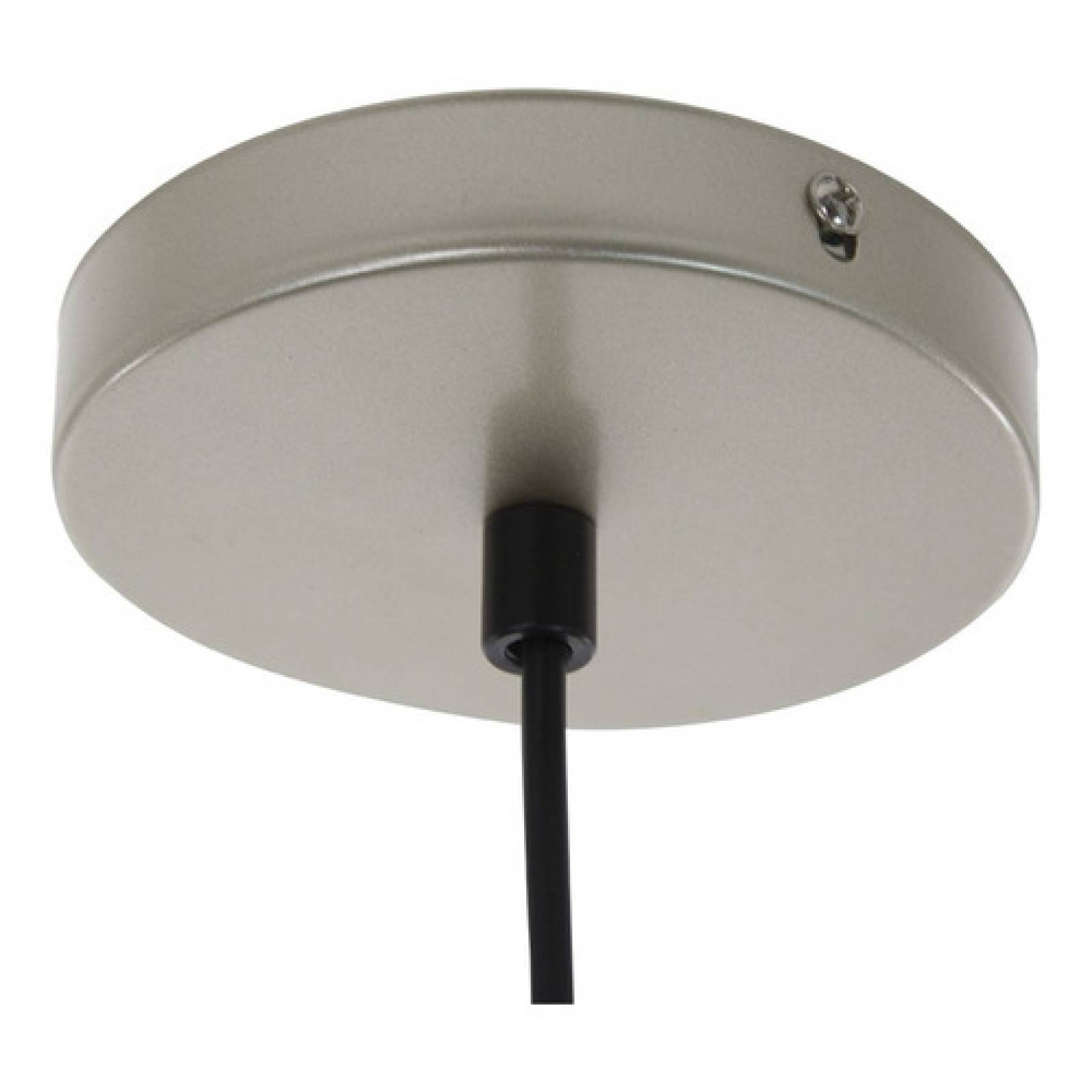 Lámpara Colgante Plateada Hexágono Panal Abeja 40w E26 1 Luz