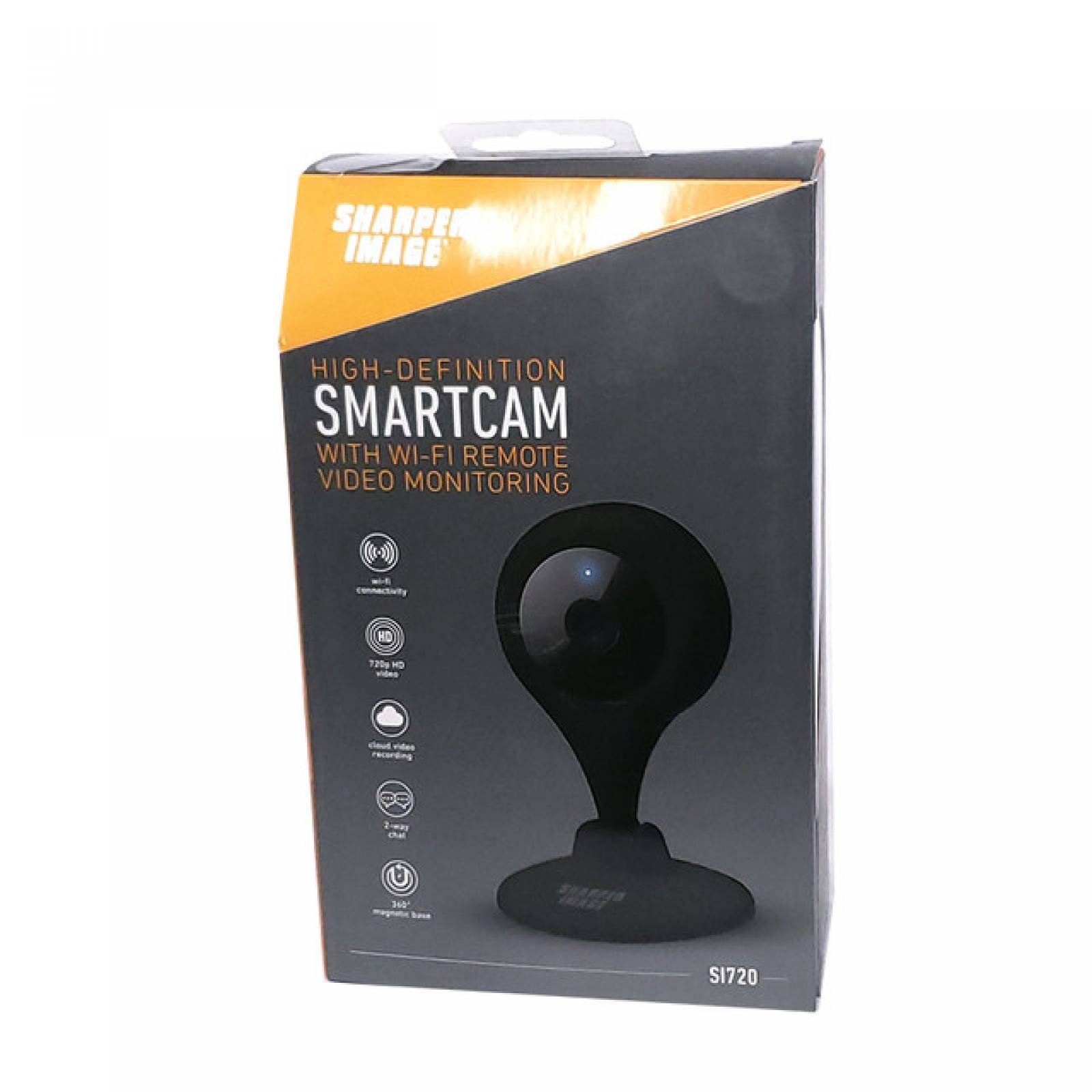 SHARPER IMAGE - Camara Wi-Fi de Seguridad y Vigilacia de Casa HD 720p 360°